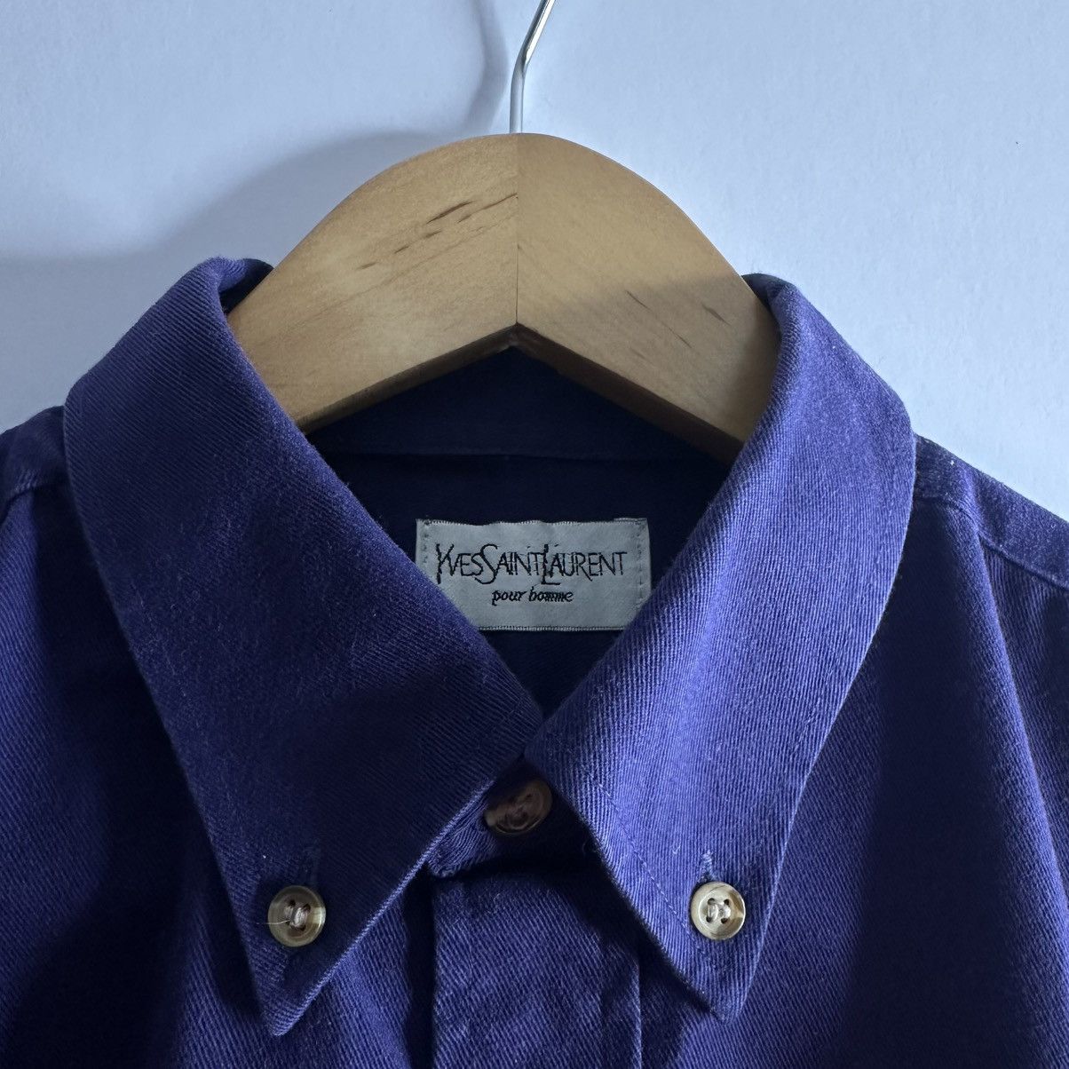 Yves Saint Laurent Yves Saint Laurent YSL Pour Home Shirt Size US M / EU 48-50 / 2 - 4 Thumbnail