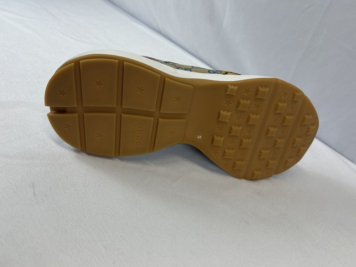 Gucci GUCCI Rhyton GG Leather Canvas Sneaker Size US 13 / EU 46 - 11 Thumbnail
