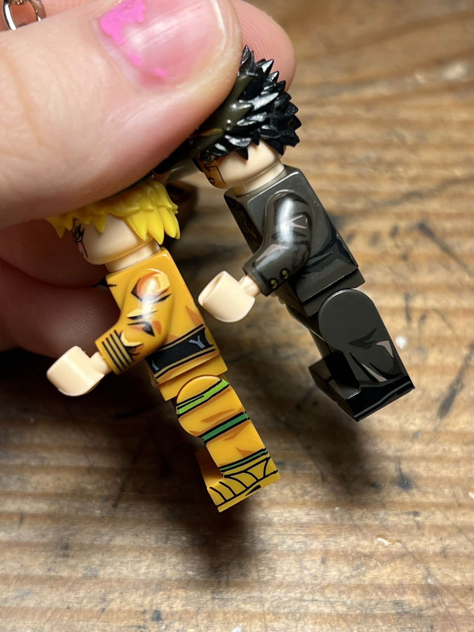Other Jojo jotaro Dio anime minifigure keychain keyring Size ONE SIZE - 7 Thumbnail