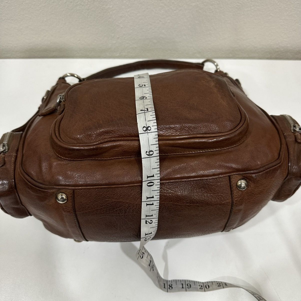 Prada ‼️LASTDROP‼️ PRADA WASHED BUFFALO BAULETTO SHOULDER HOBO BAG Size ONE SIZE - 7 Thumbnail