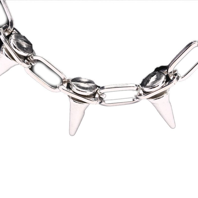 Japanese Brand × Jewelry Goth Punk Spikes Choker Necklace Chain Size ONE SIZE - 5 Thumbnail