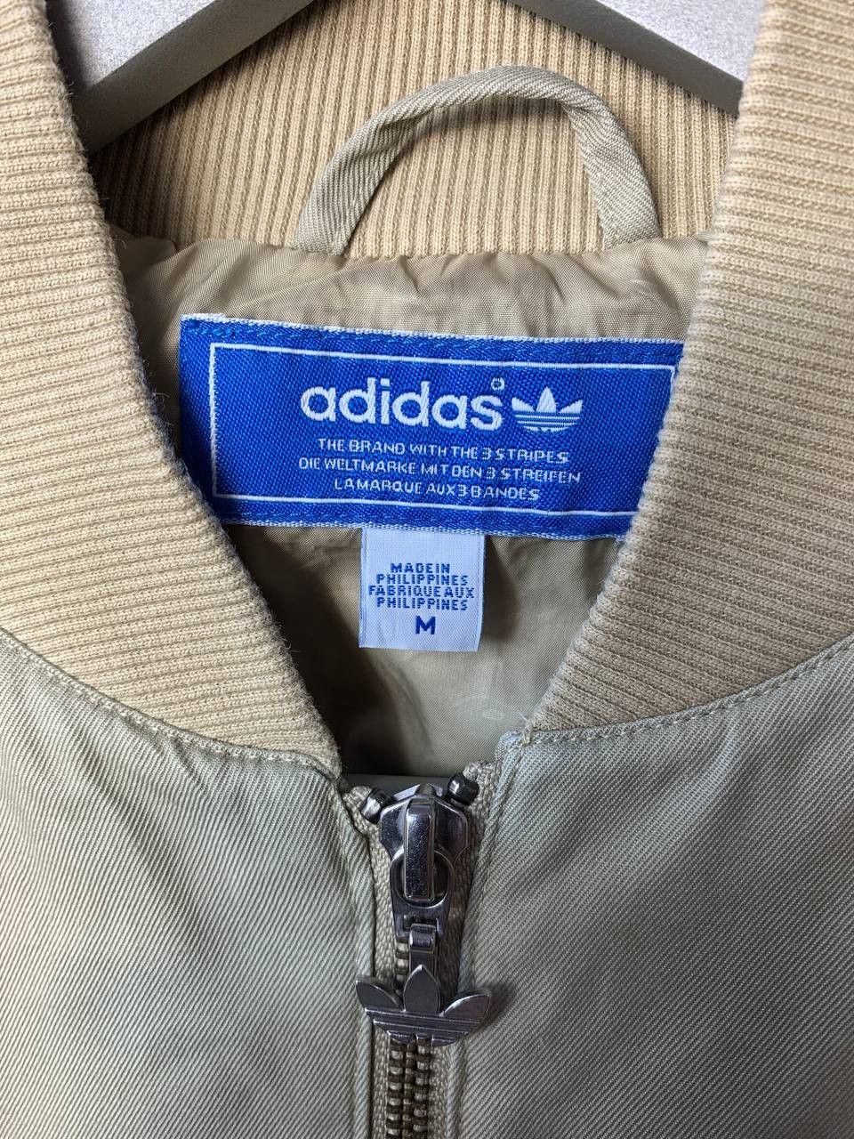 Adidas × Vintage Adidas Originals Vintage Jacket Bomber Beige Women's Size M / US 6-8 / IT 42-44 - 14 Thumbnail