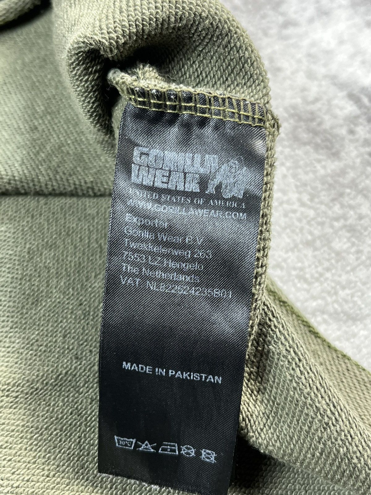 Other Gorilla Wear T Shirt Olive Military Logo Oversized L XL Size US XL / EU 56 / 4 - 6 Thumbnail