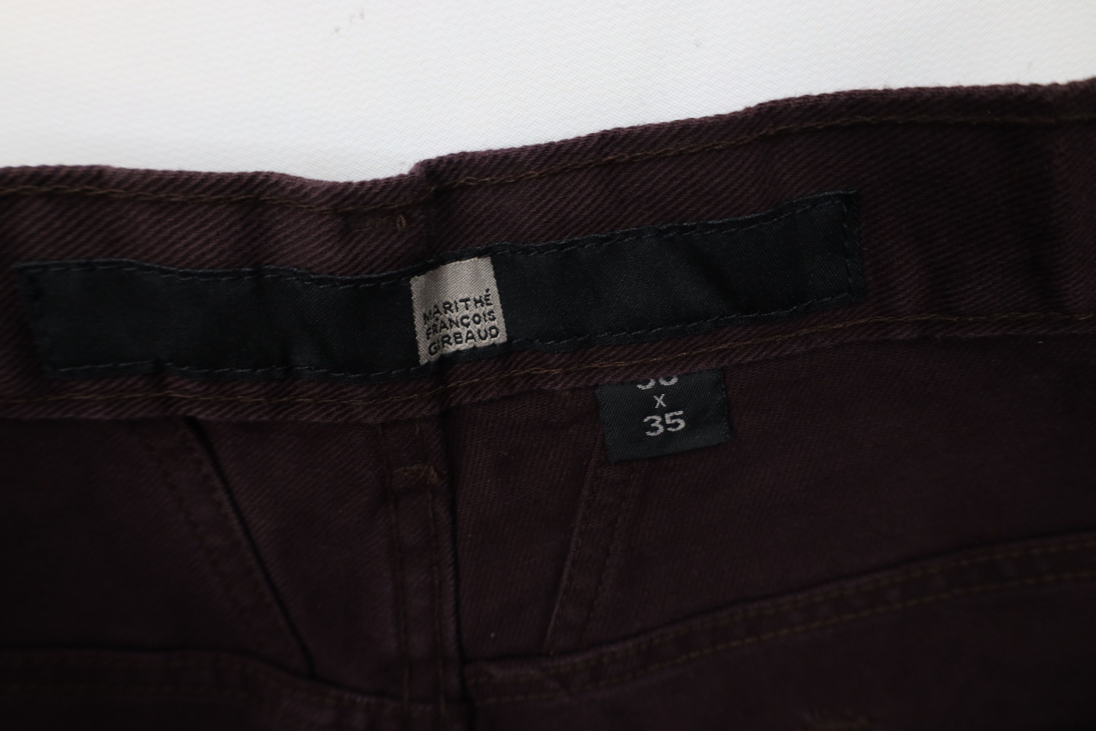 Marithe + Francois Girbaud Deadstock Vintage 90s Marithe Francois Girbaud Jeans Size US 38 / EU 54 - 9 Thumbnail