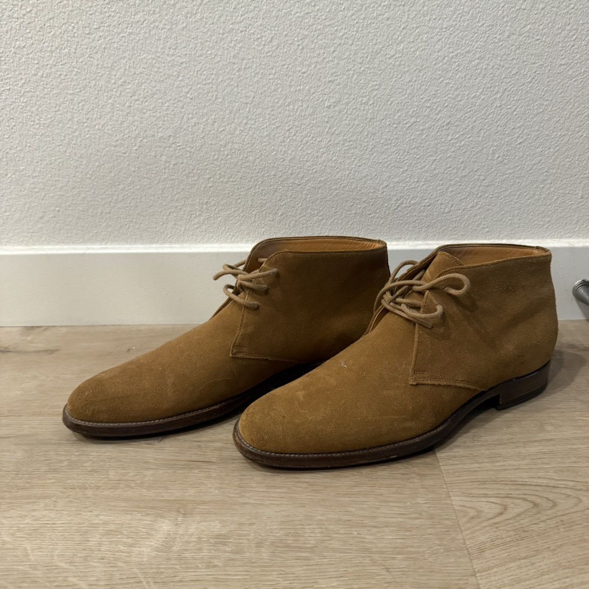 Saint Laurent Paris Suede chucka dress boots Size US 9 / EU 42 - 3 Thumbnail