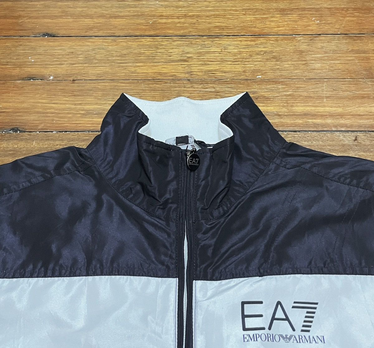 Emporio Armani × Vintage Rare Design Vintage Emporio Armani Waxed Vests 2000s Size US XXL / EU 58 / 5 - 3 Thumbnail
