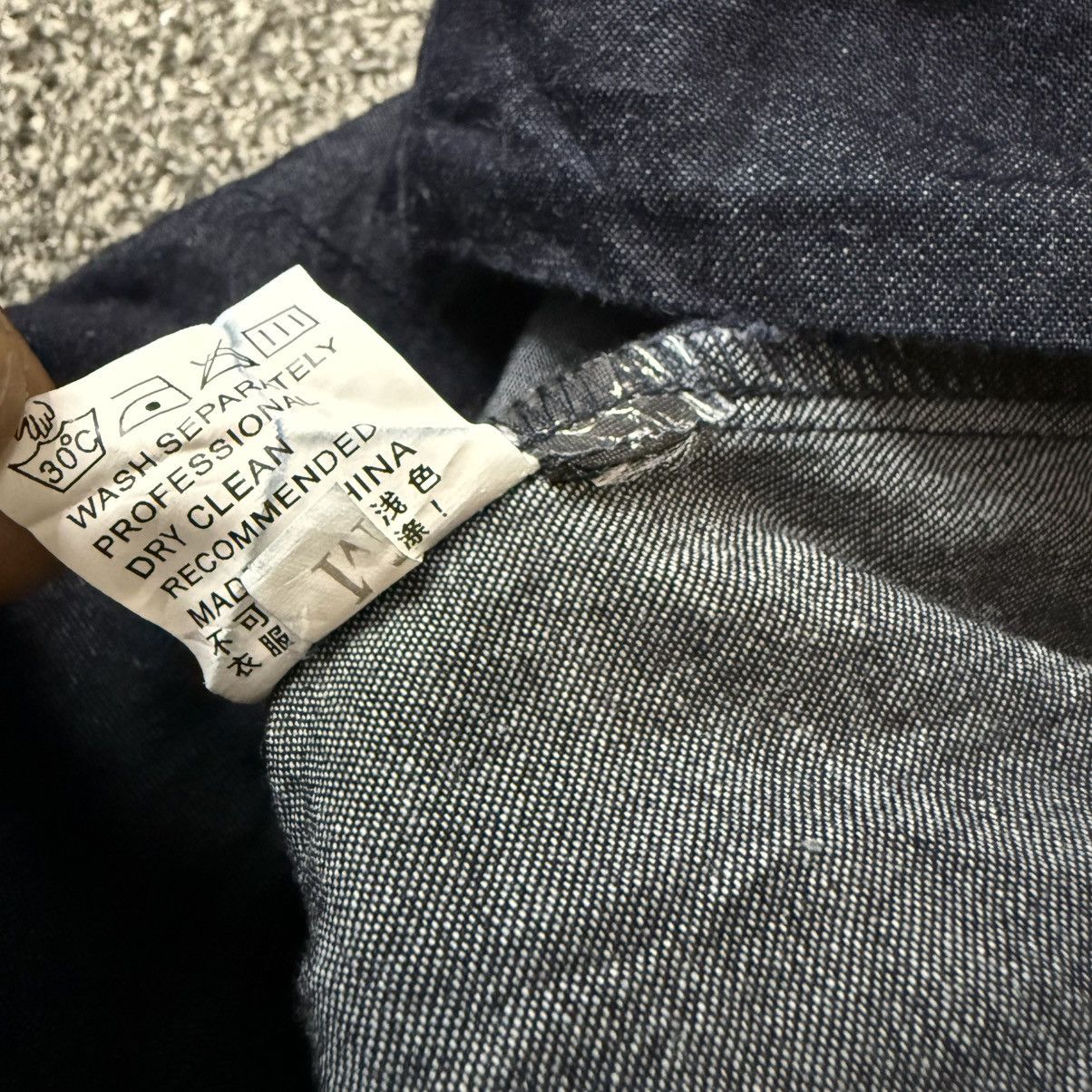 Diesel 🔥🔥🇯🇵 Japanese Hakama Samurai Crazy Baggy Pleated Drise Denim Size US 28 / EU 44 - 9 Thumbnail