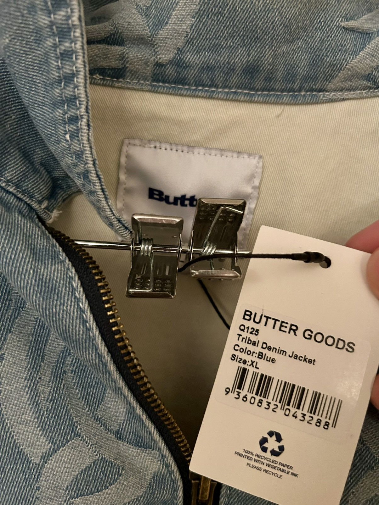 Butter Goods Butter Goods Tribal Denim Jacket - light blue Size US XL / EU 56 / 4 - 3 Thumbnail