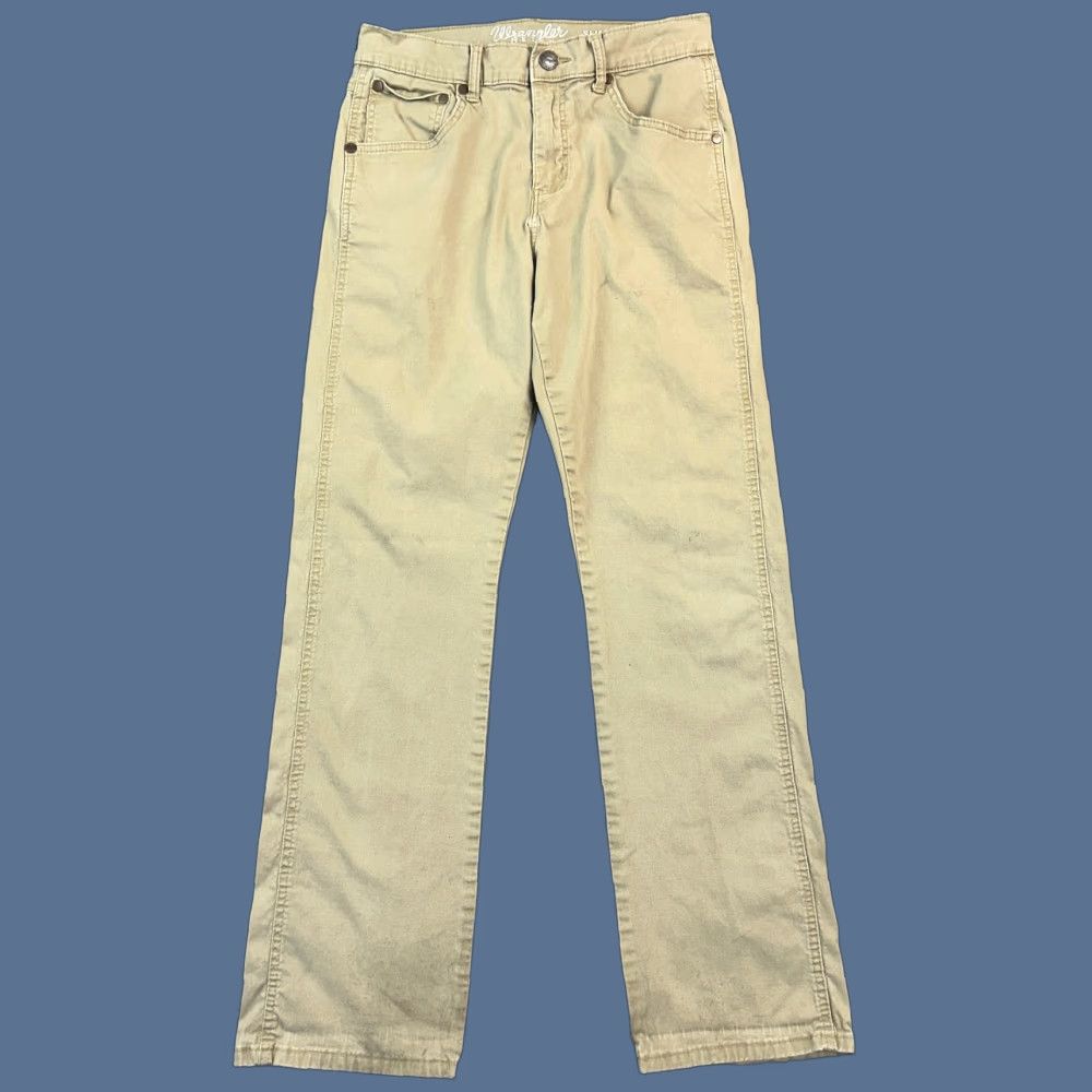 Wrangler VINTAGE Wrangler Retro Pants Mens 29x32 29x30 Fawn Slim Straight Western Cowboy Rodeo Size US 29 - 1 Thumbnail