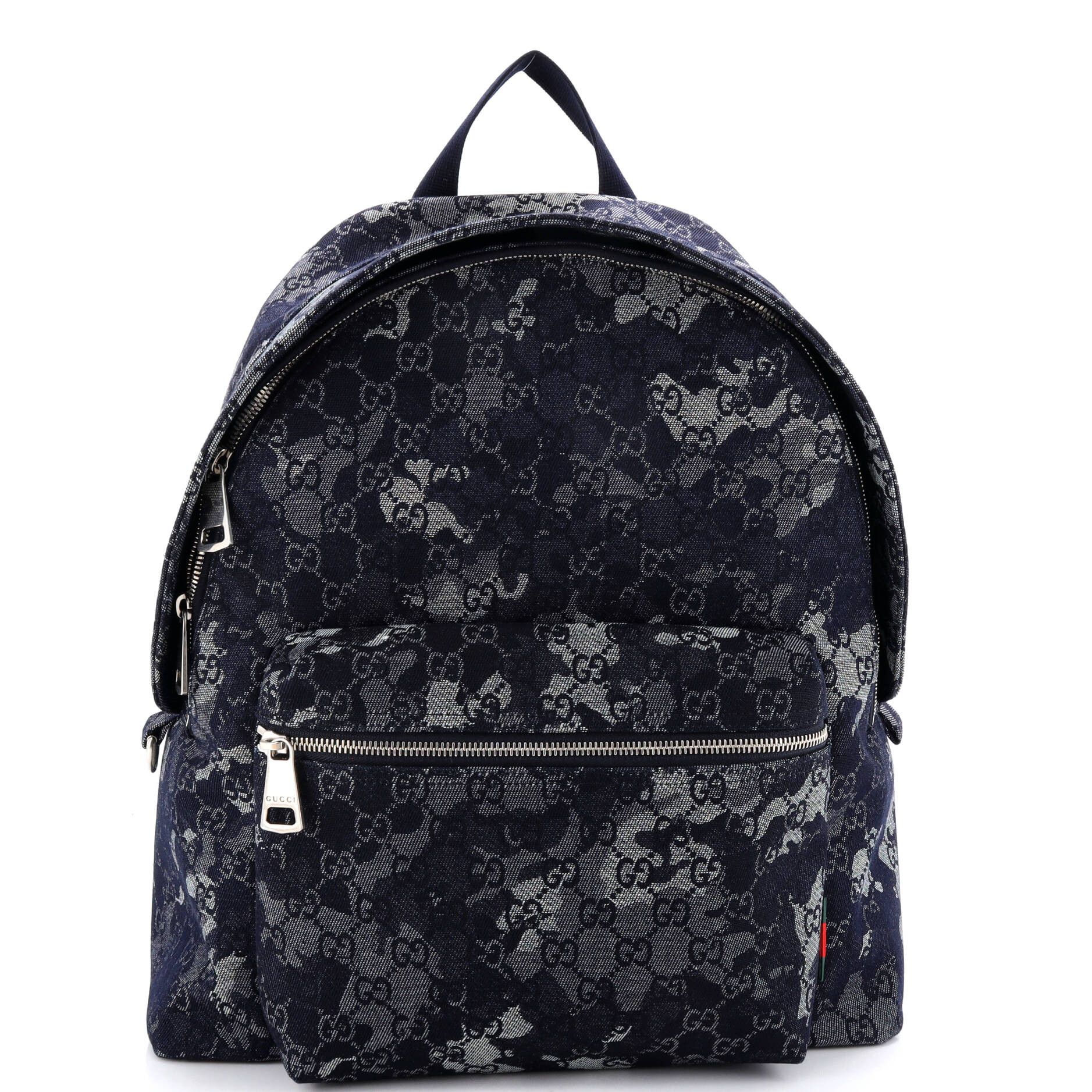 Gucci Zip Front Pocket Backpack Size ONE SIZE - 1 Thumbnail