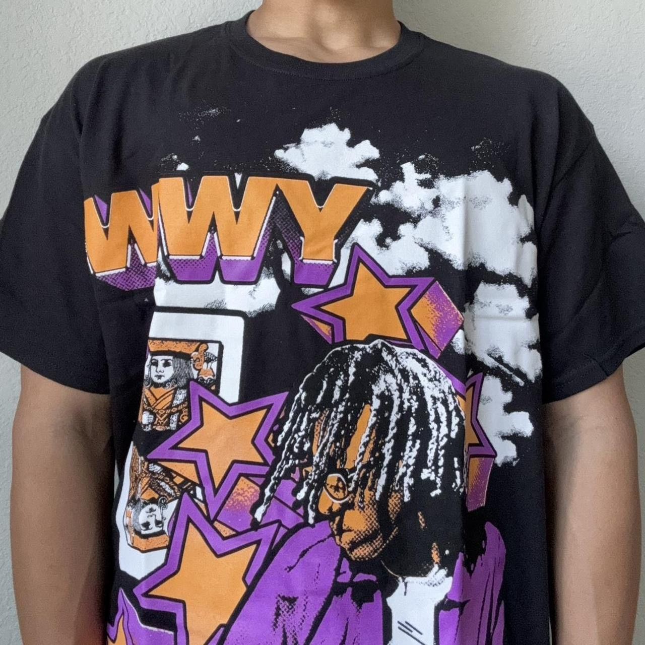 Band Tees × Rap Tees × Worldwide Youth World Wide Youth x Lil Tecca Graphics Black Tee Shirt Size US XL / EU 56 / 4 - 1 Thumbnail