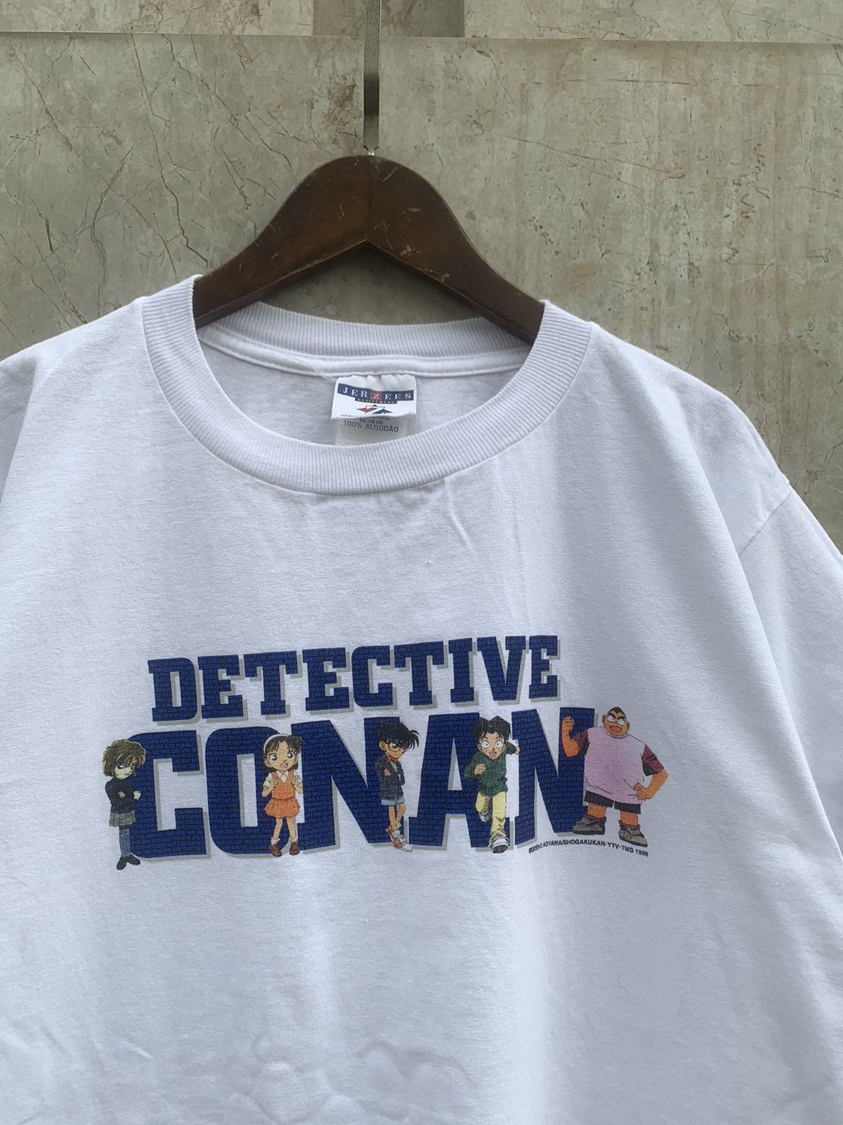 Cartoon Network × Vintage 𝗩𝗶𝗻𝘁𝗮𝗴𝗲 𝟭𝟵𝟵𝟲 𝗗𝗲𝘁𝗲𝗰𝘁𝗶𝘃𝗲 𝗖𝗼𝗻𝗮𝗻 𝗧-𝗦𝗵𝗶𝗿𝘁 Size US M / EU 48-50 / 2 - 3 Thumbnail