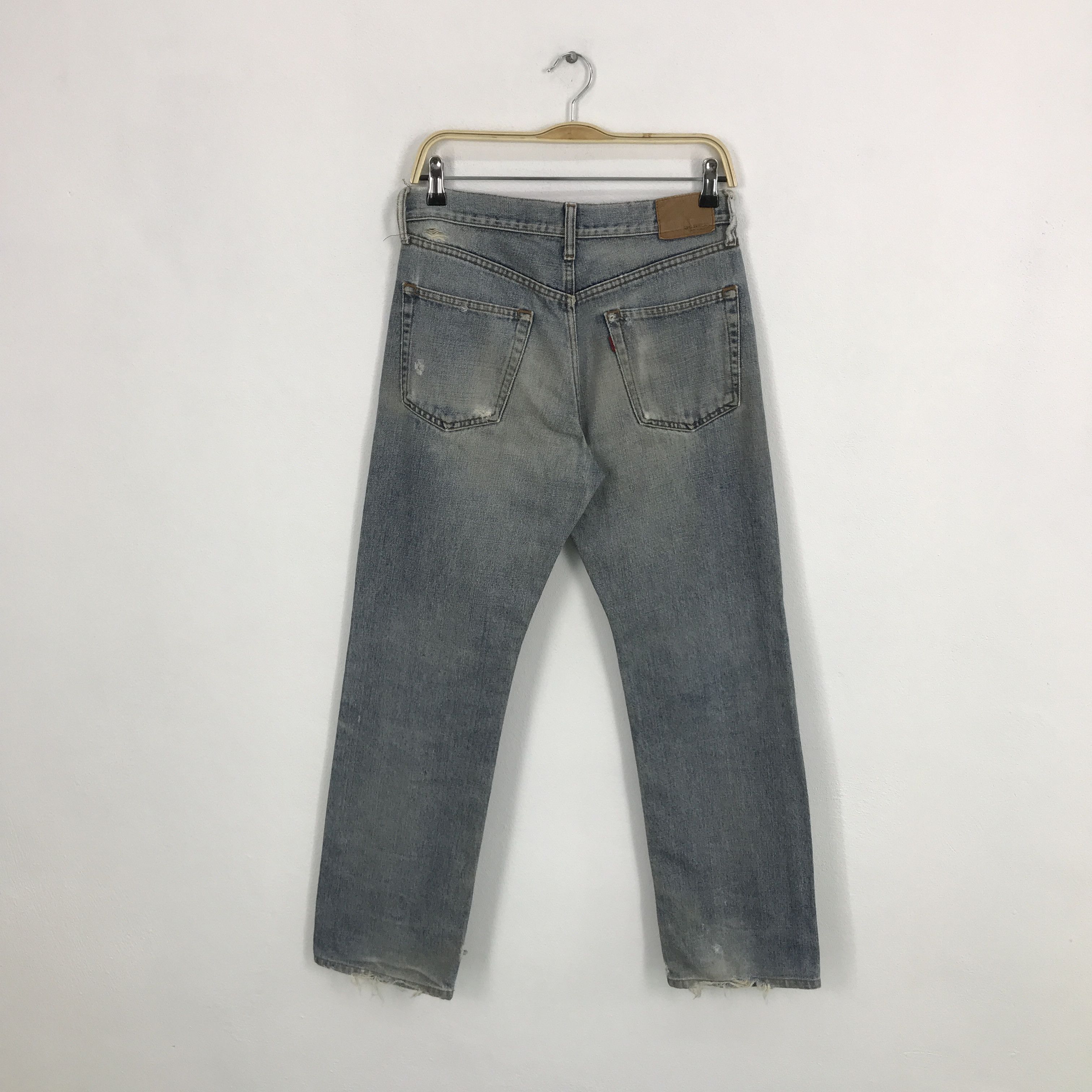 Japanese Brand bobson Brand Ripped Distressed Faded jean pants Size US 31 - 2 Thumbnail