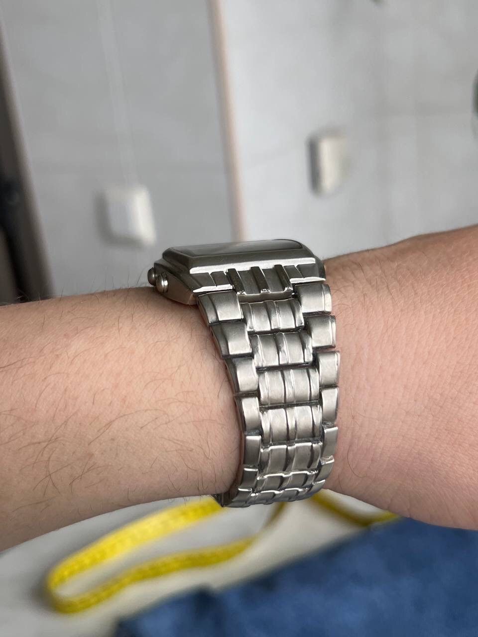 Japanese Brand × Vintage Futuristic Vintage Japanese Style Digital Watch Rectangle Size ONE SIZE - 11 Thumbnail