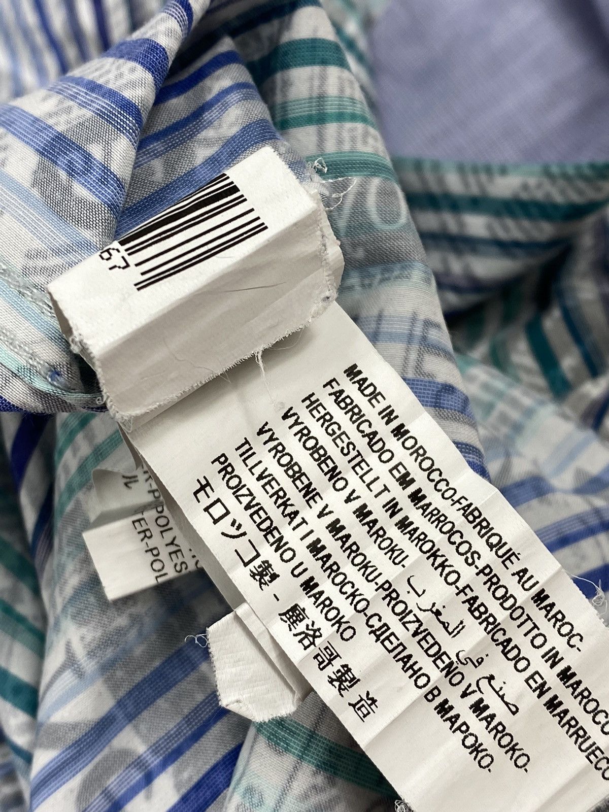 Desigual 🔥LASTDROP🔥 Newspaper Gazette Galliano Style Striped Shirt Size US S / EU 44-46 / 1 - 13 Thumbnail