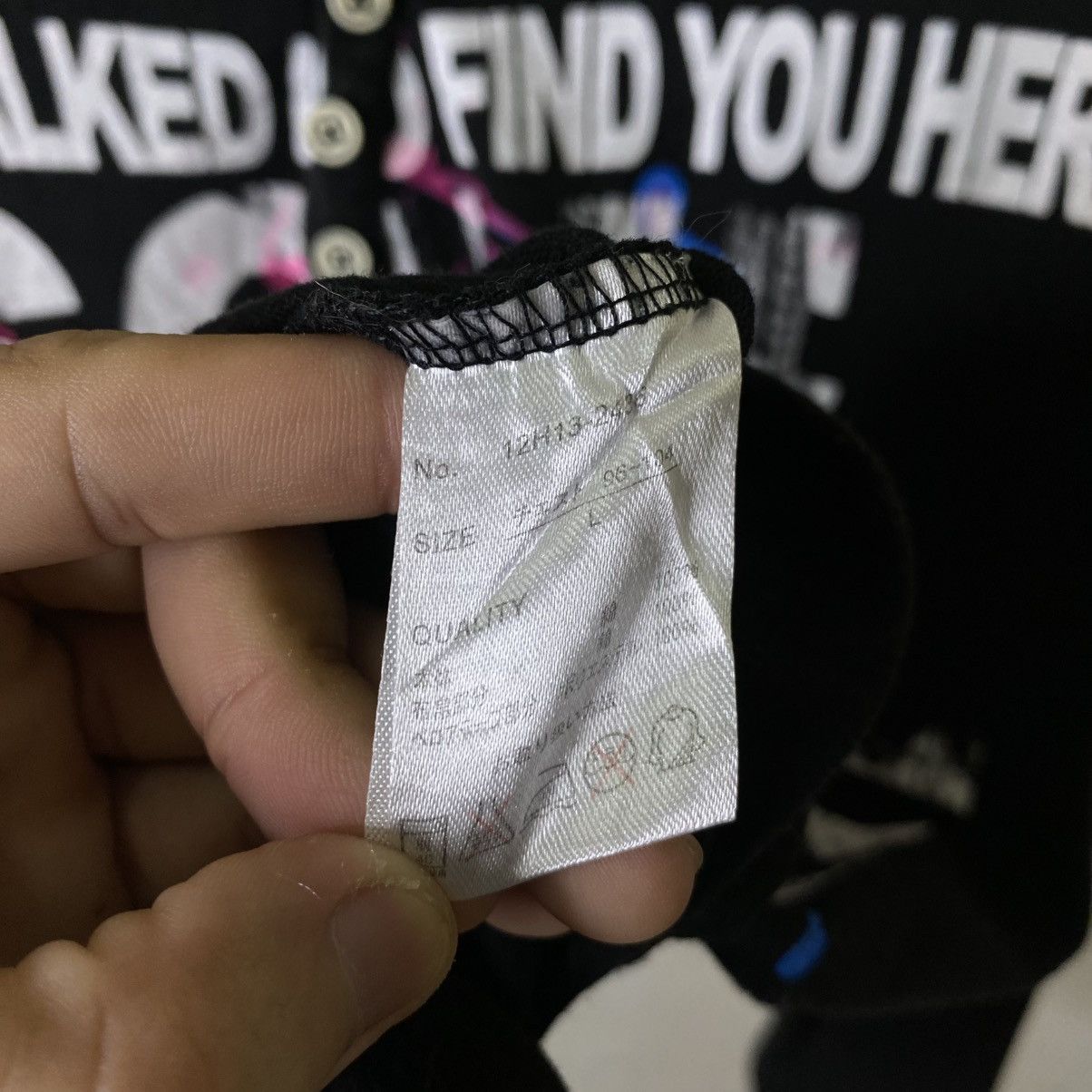 If Six Was Nine JapanBrand Seditionaries Poem Cyber Gothic Punk Grunge LGB Size US M / EU 48-50 / 2 - 6 Thumbnail
