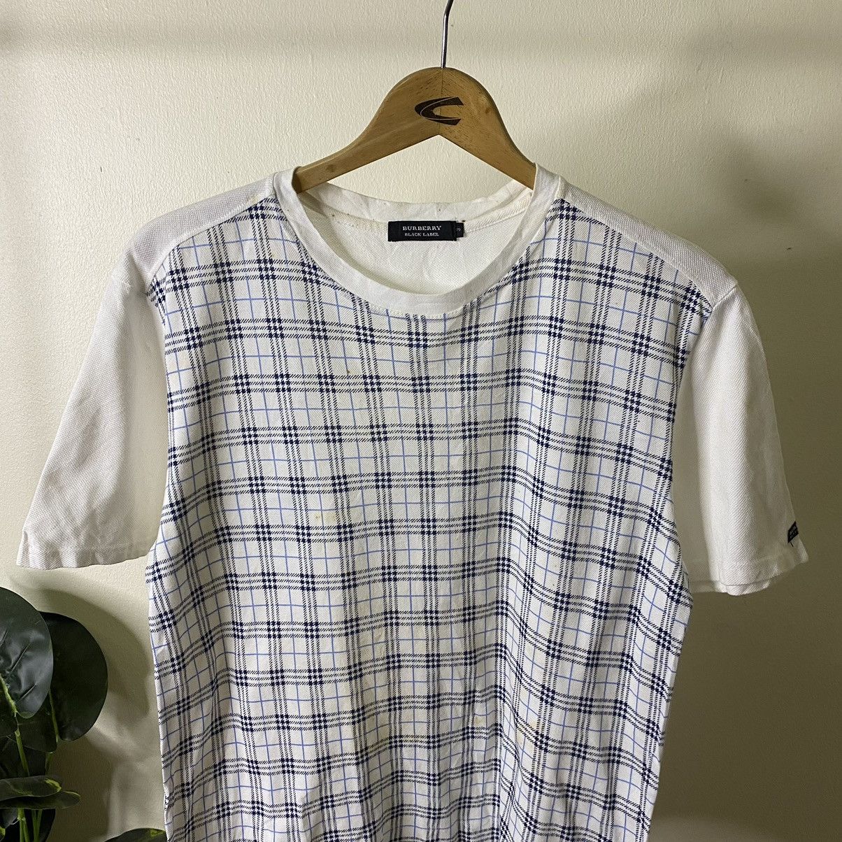 Burberry Burberry Black Label Nova Check Tee Size US M / EU 48-50 / 2 - 2 Thumbnail