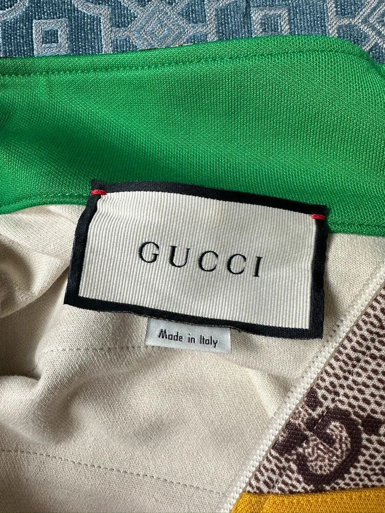 Gucci GucciColored stripe full-printed old flower dress 2503-Next Size XS / US 0-2 / IT 36-38 - 3 Thumbnail