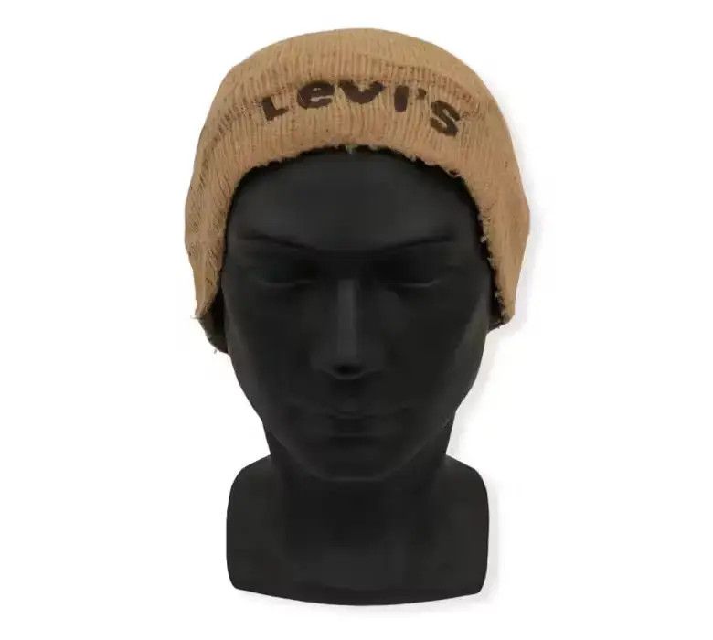 Levi's Levi’s Spell Out Beanie Hat Size ONE SIZE - 1 Thumbnail