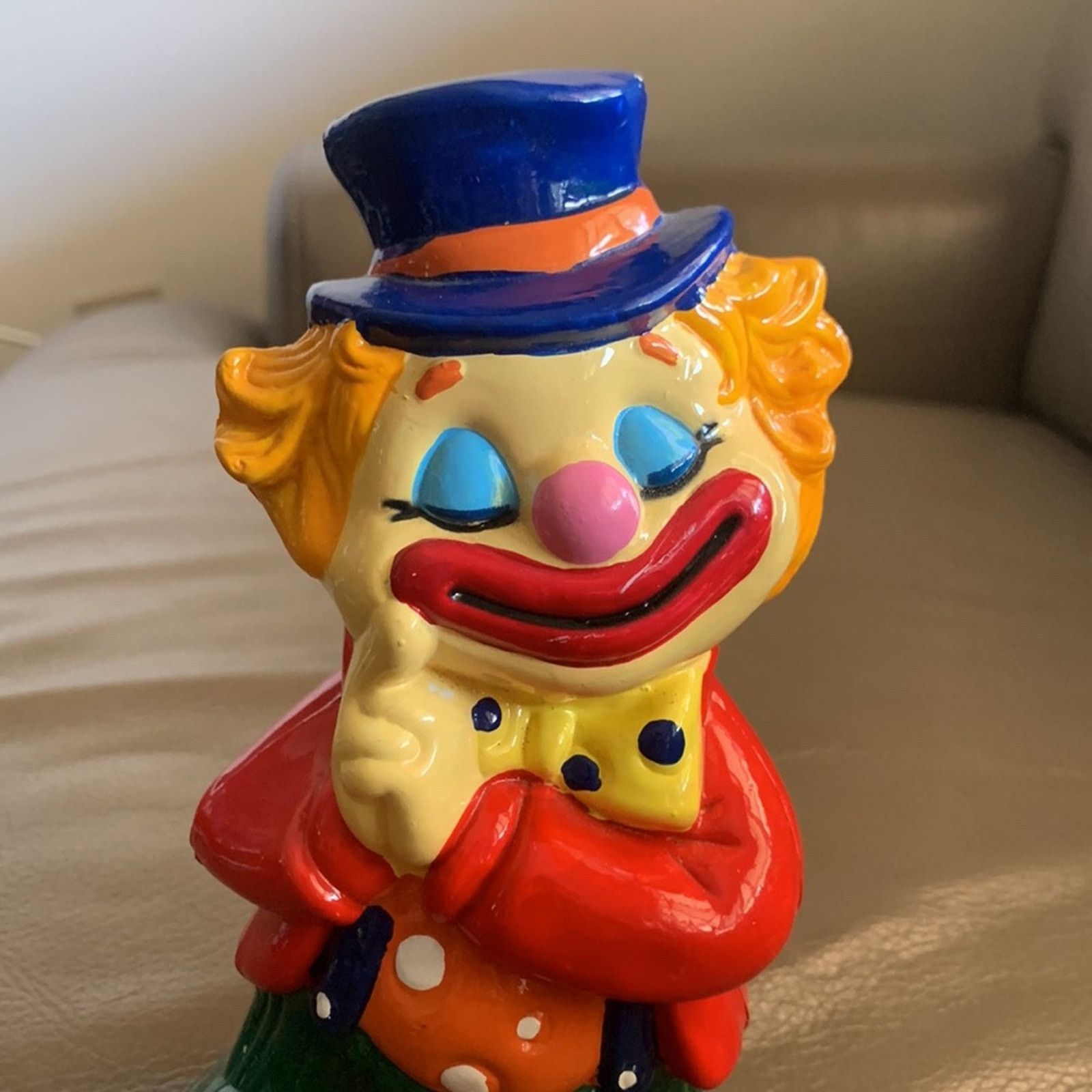 Vintage Clown Bank Vintage 80’s plastic Size ONE SIZE - 2 Thumbnail
