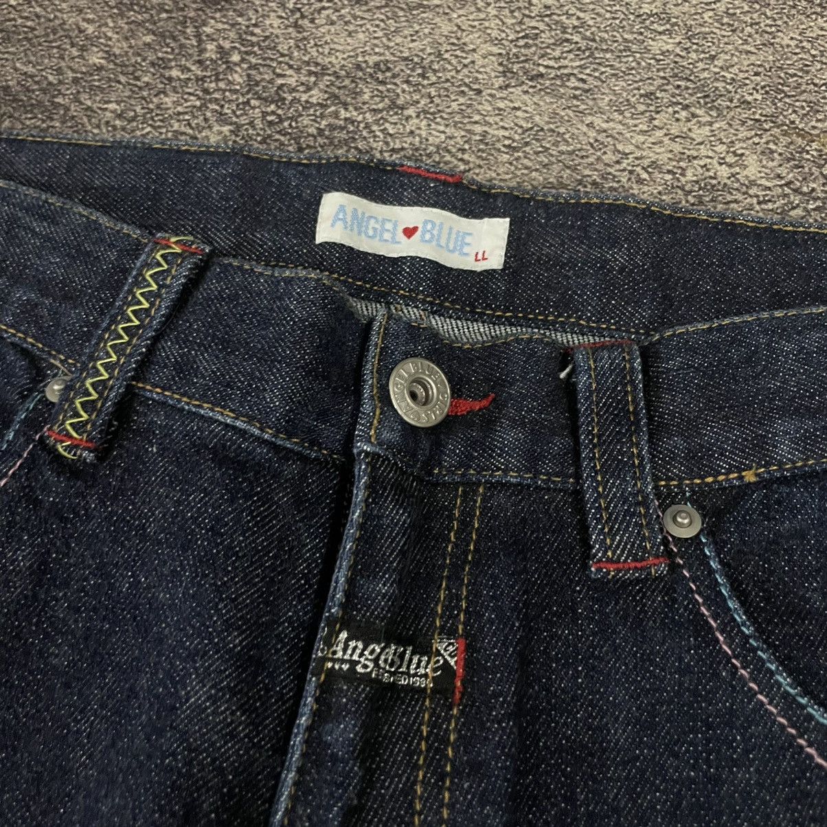Hysteric Glamour × Japanese Brand 90's Angel blue jeans flared pants Size 30" / US 8 / IT 44 - 7 Thumbnail