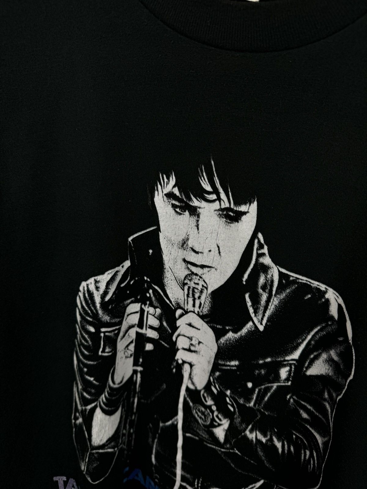 Vintage 1989 Elvis Presley Vintage Taking Care of Business T-shirt Size US S / EU 44-46 / 1 - 8 Thumbnail