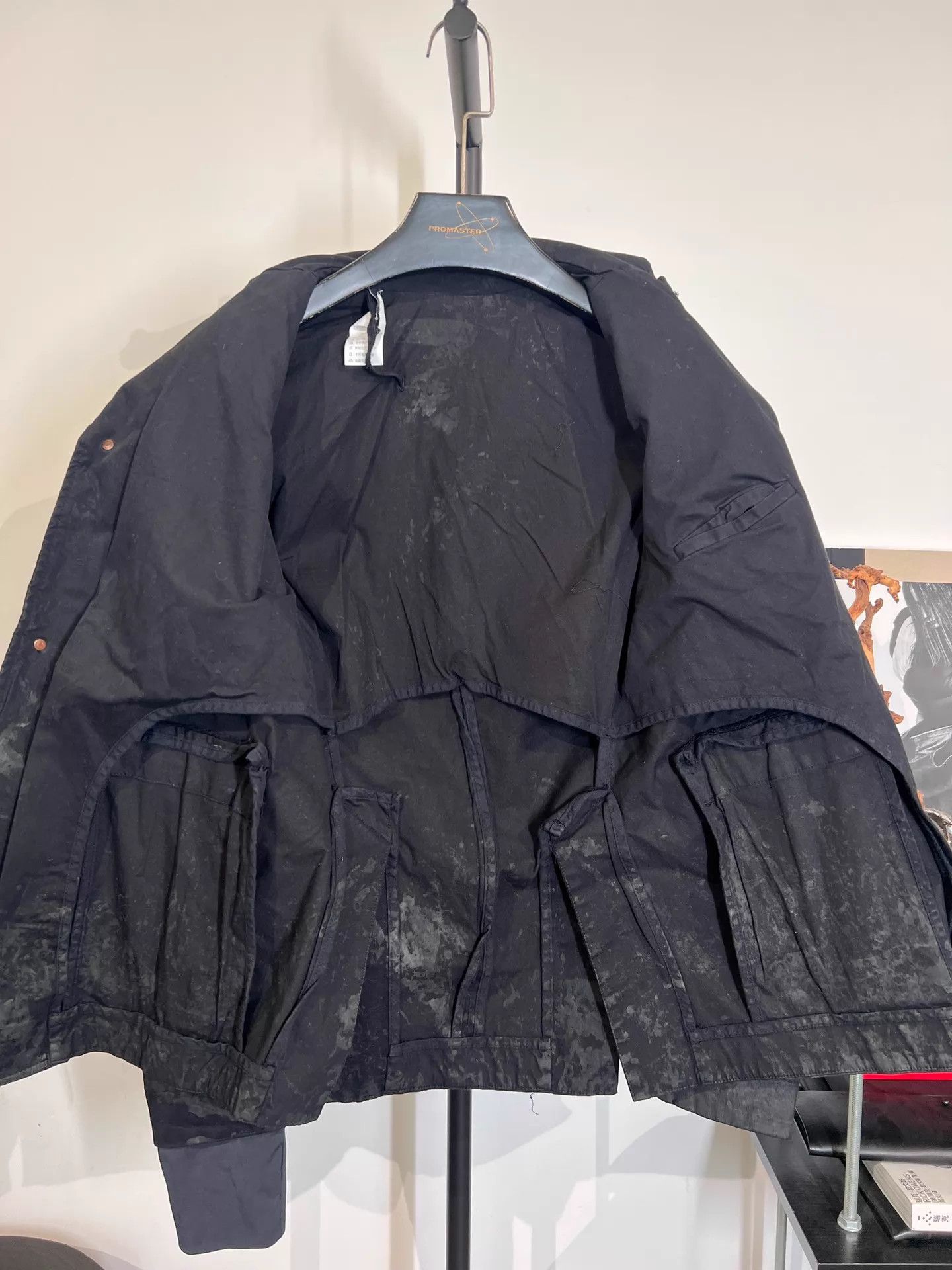 Boris Bidjan Saberi BBS 11by bbs B1 waxed suit jacket S Size US S / EU 44-46 / 1 - 3 Thumbnail