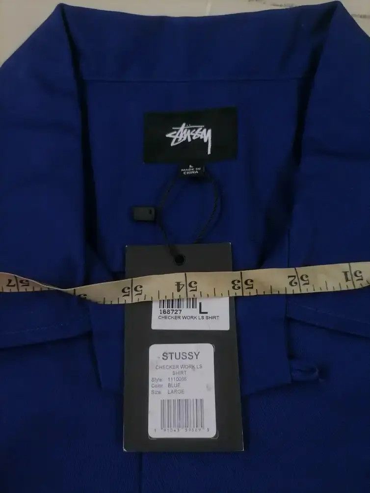 Stussy Vintage Stussy Racing Checker Work LS Shirt Jacket Size US L / EU 52-54 / 3 - 6 Thumbnail