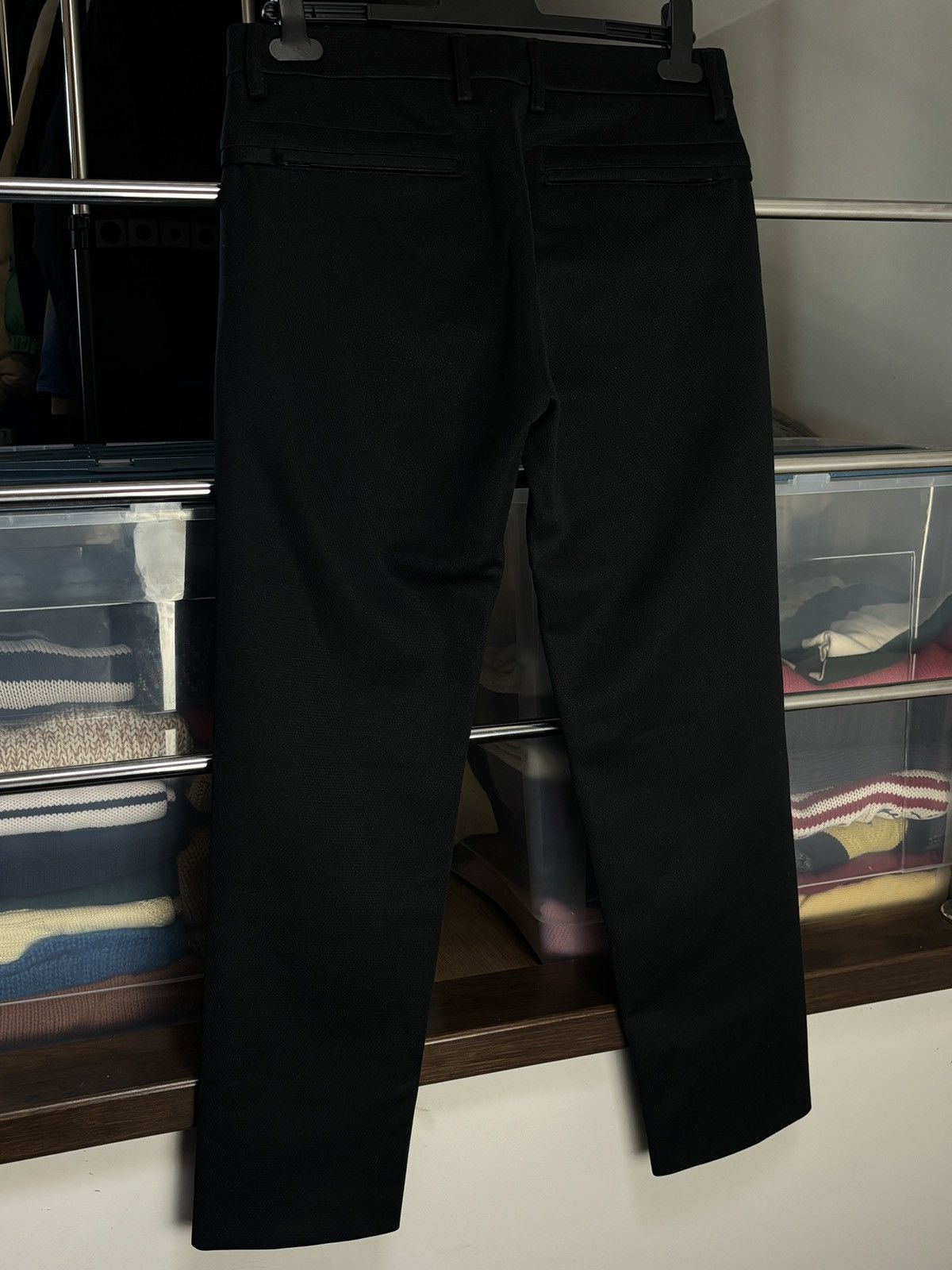 Dirk Bikkembergs Dirk Bikkembergs Wool Nylon Black Vintage Casual Chino Pants Size US 30 / EU 46 - 5 Thumbnail