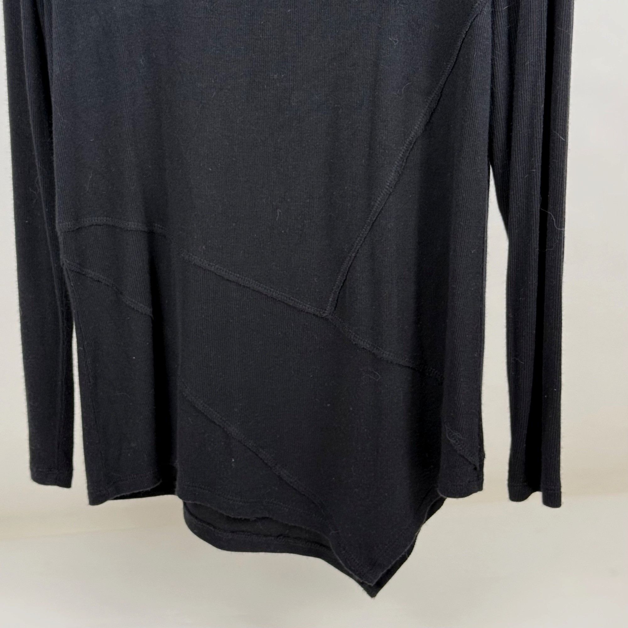 Other INC International Concepts Women's Black Long-Sleeve Top Asy Size M / US 6-8 / IT 42-44 - 5 Thumbnail