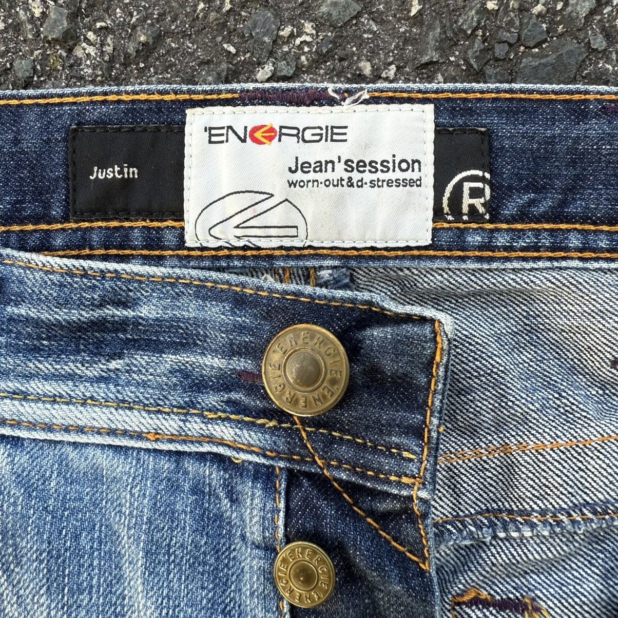 Energie Vintage jastin energie buttonfly denim jean pants Size US 32 / EU 48 - 11 Thumbnail
