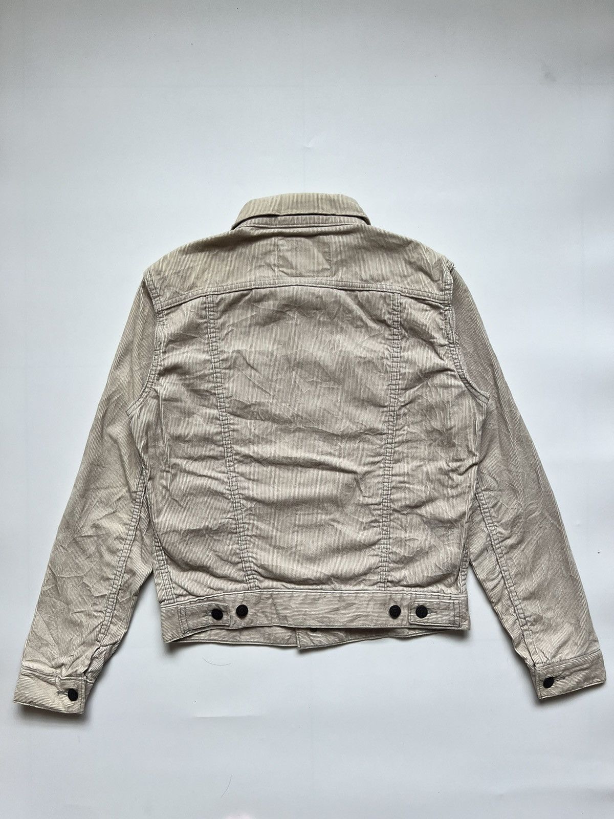 URBAN RESEARCH DOORS Urban Research Japanese Brand Corduroi Trucker Jacket Size US S / EU 44-46 / 1 - 8 Thumbnail