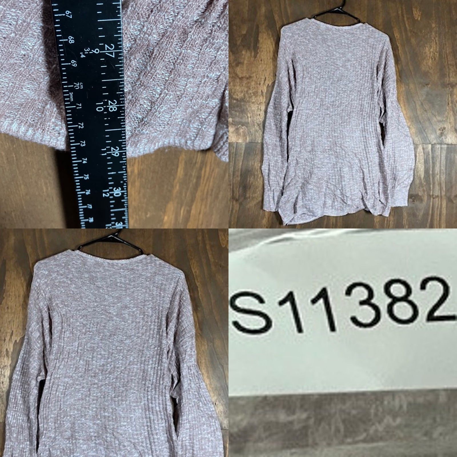 Express Express Women Sweater Tan Deep V Wrap Long Sleeve Knitted Large Size L / US 10 / IT 46 - 8 Thumbnail