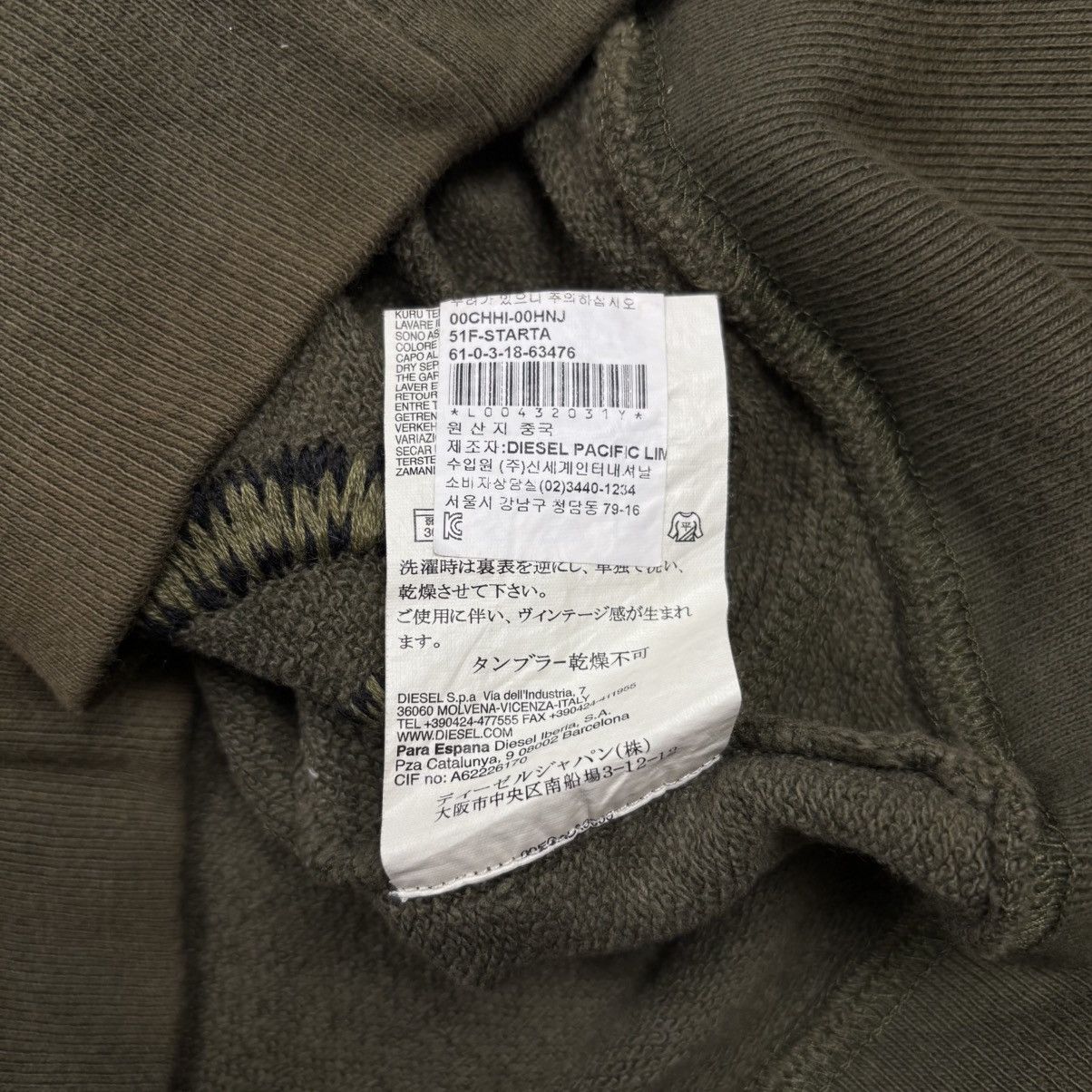 Diesel 2000s Diesel - Patchwork Only The Brave Zip Hoodie Size US M / EU 48-50 / 2 - 10 Thumbnail
