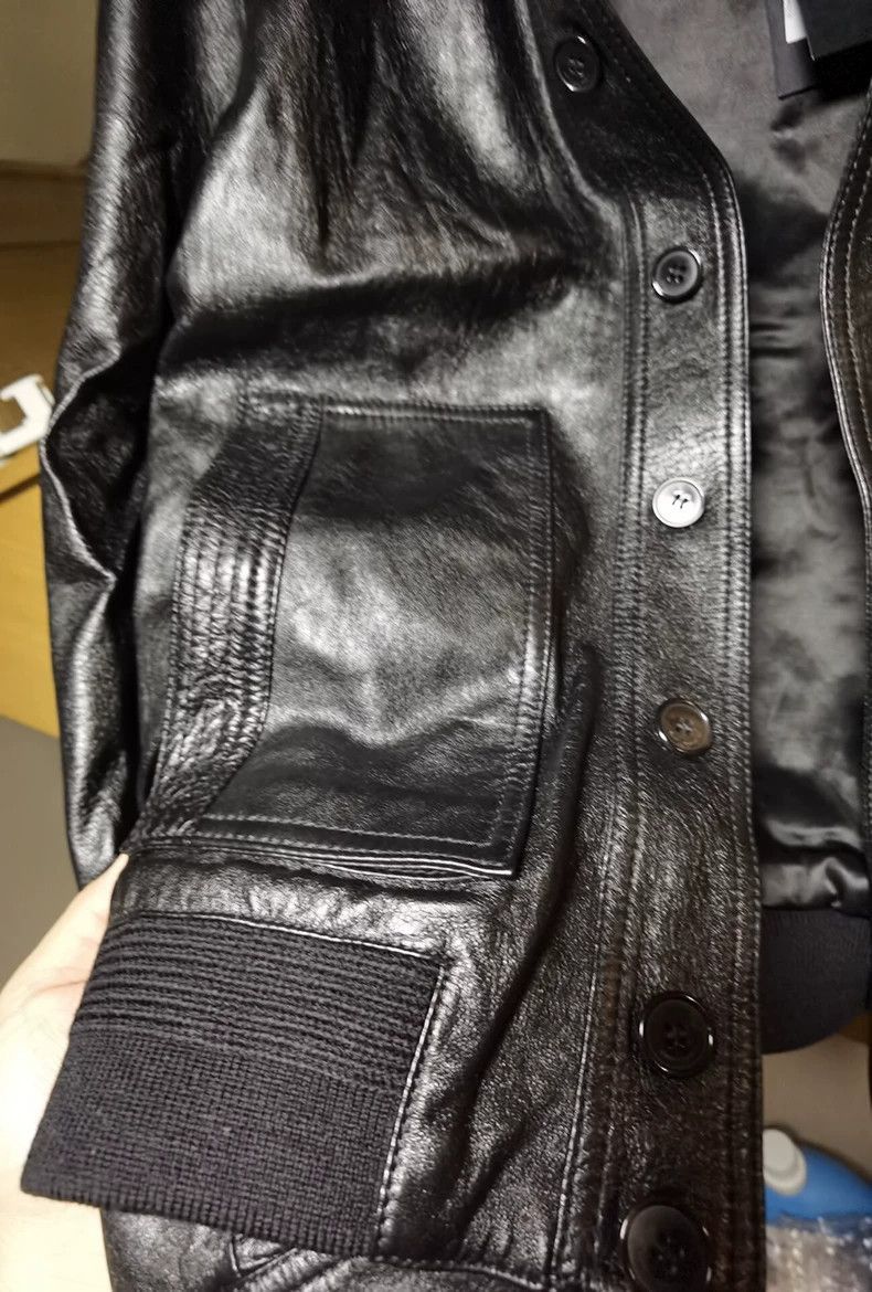 Saint Laurent Paris black saint laurent leather jacket size 52-2507 Size US L / EU 52-54 / 3 - 1 Thumbnail