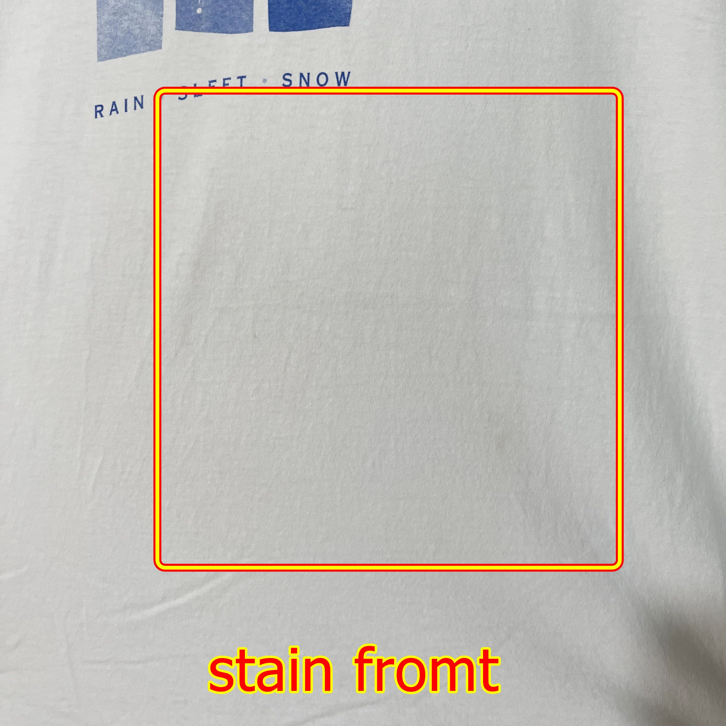 Vintage Vintage 90s Rain Sleet Snow T-Shirt Size US XL / EU 56 / 4 - 6 Thumbnail