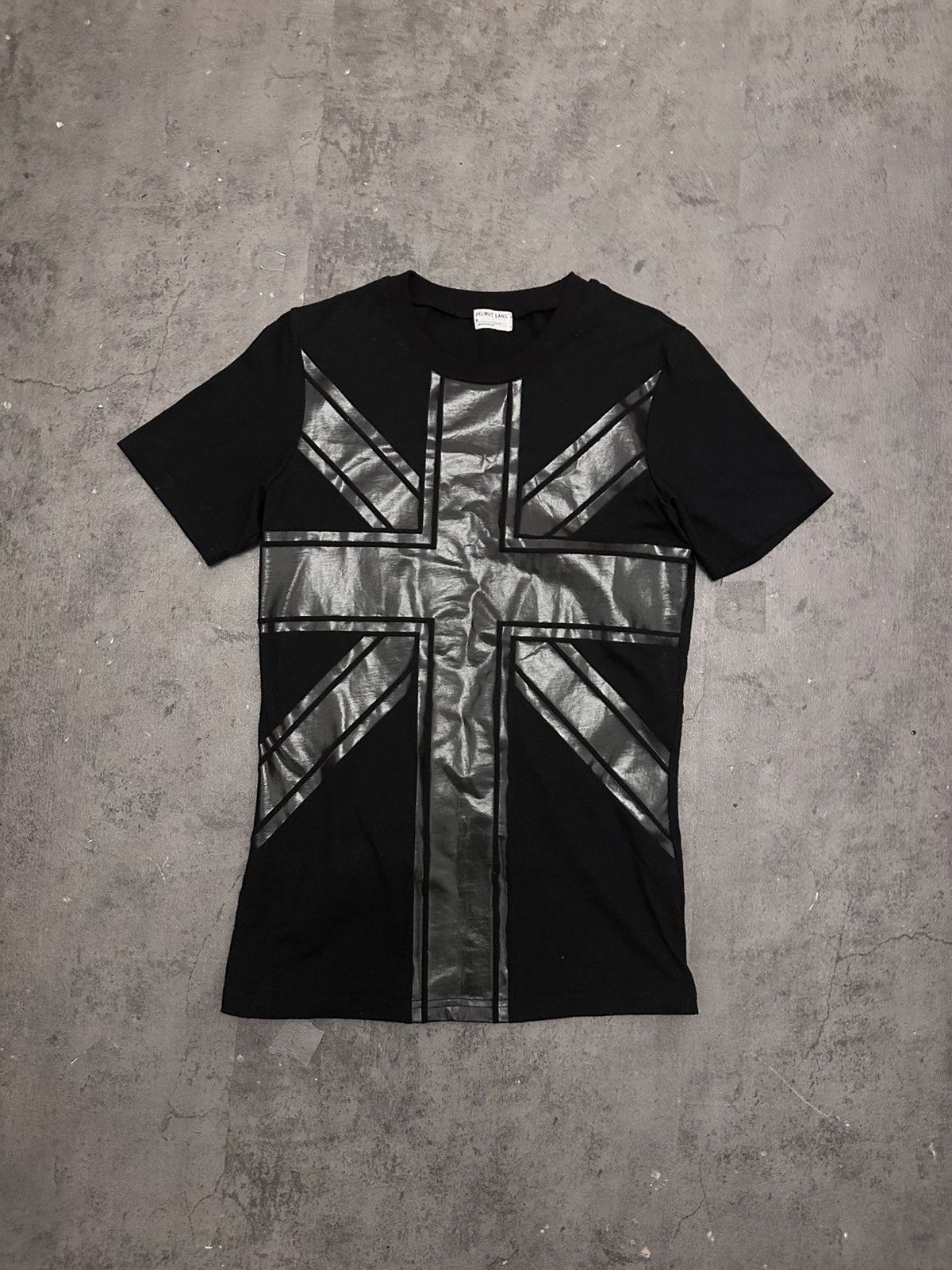 HELMUT LANG 97AW ユニオンジャック Tシャツ S HELMUT LANG 97AW ユニオンジャック Tシャツ S Pre-owned Helmut Lang
