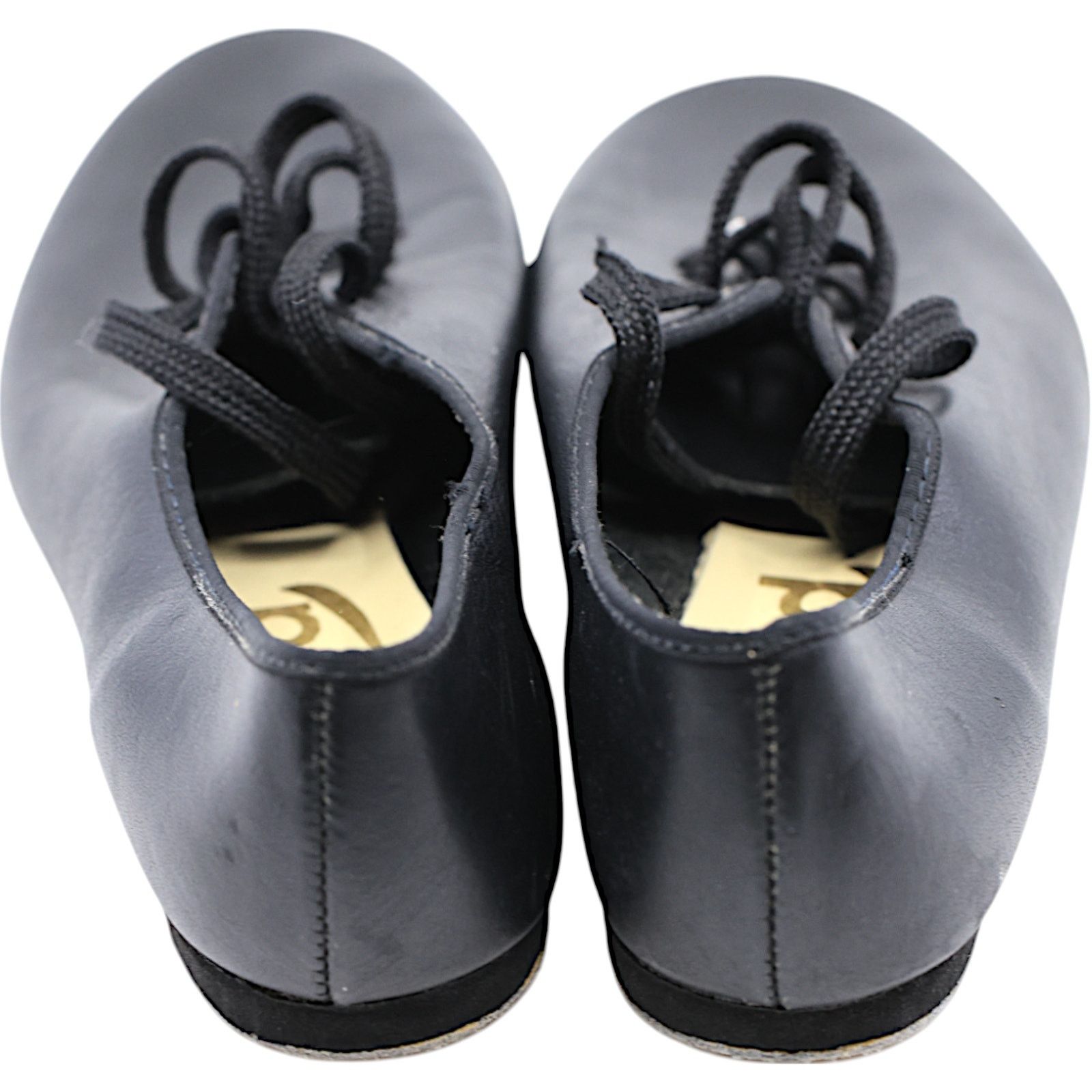 Other Award Black Ballet Dance Shoes Size 5 Vintage 1990s Size US 5 / IT 35 - 3 Thumbnail