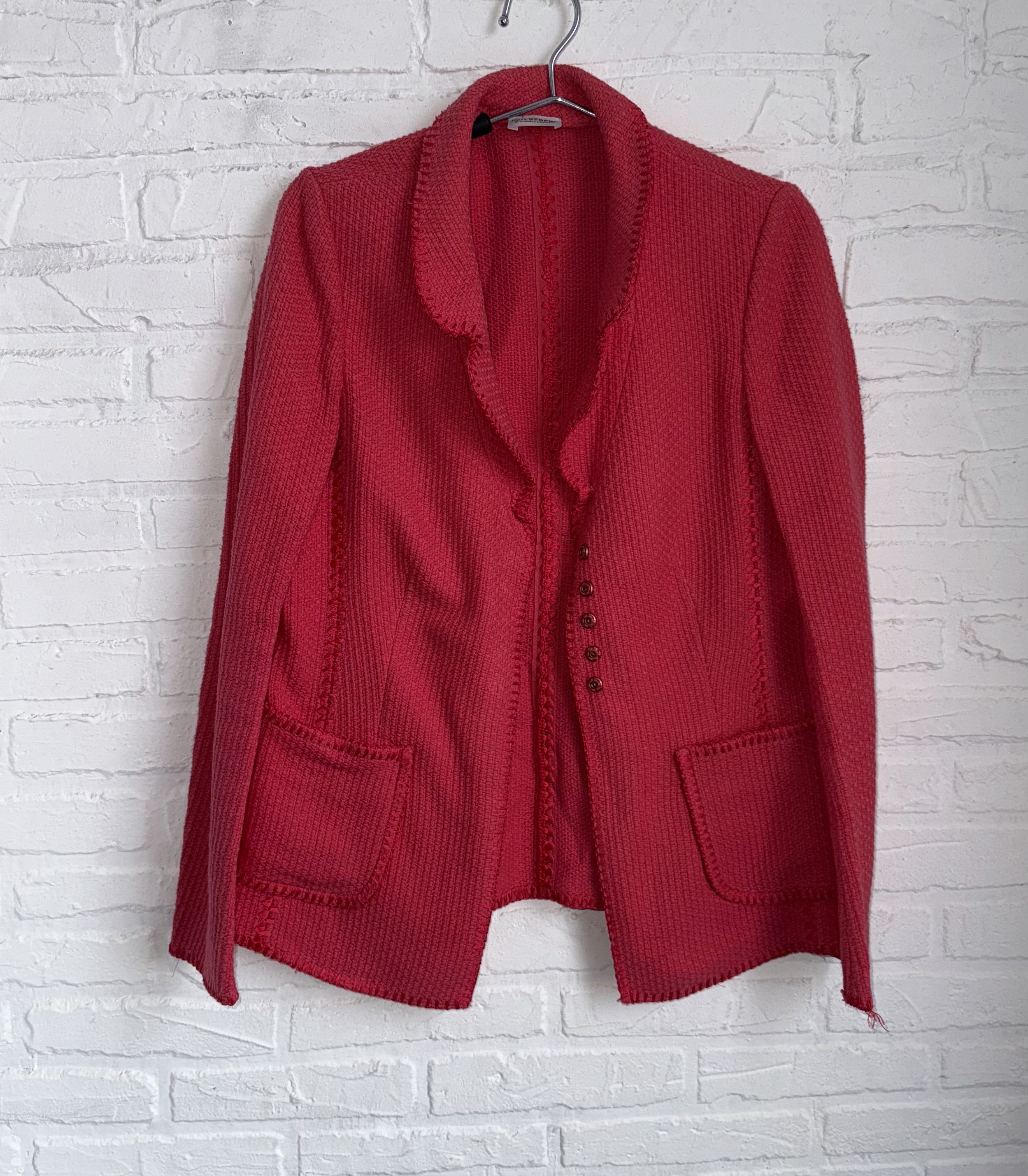 Philosophy di Lorenzo Serafini Philosophy di Alberta Ferretti textured Blazer Jacket Size M / US 6-8 / IT 42-44 - 2 Thumbnail