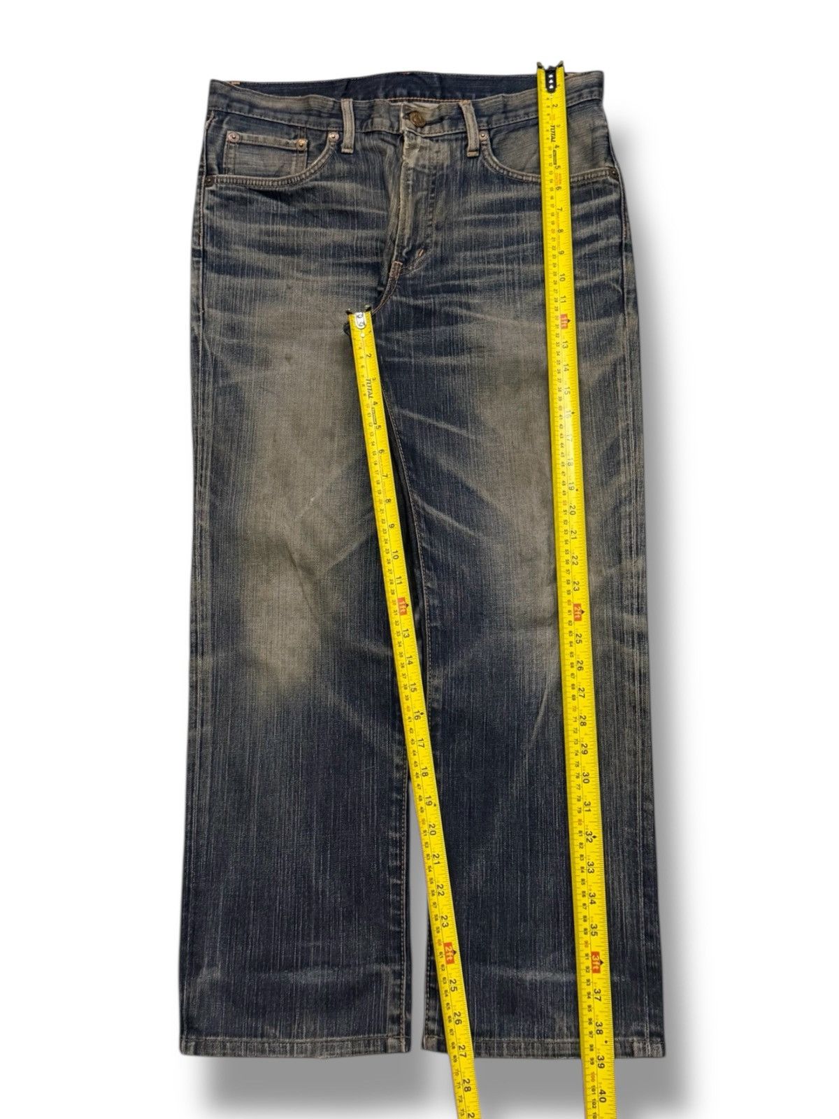 Edwin Vintage Edwin 502 Made In Japan | Vintage Mud Wash Denim W35 Size US 35 - 15 Thumbnail