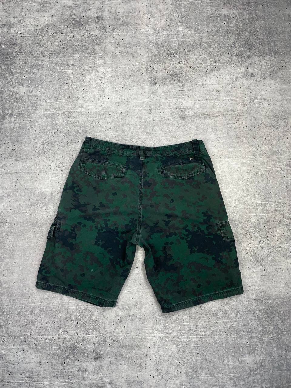 Nike Vintage Nike 90’s Y2K Style Drill Military Cargo Shorts Size US 34 / EU 50 - 16 Thumbnail