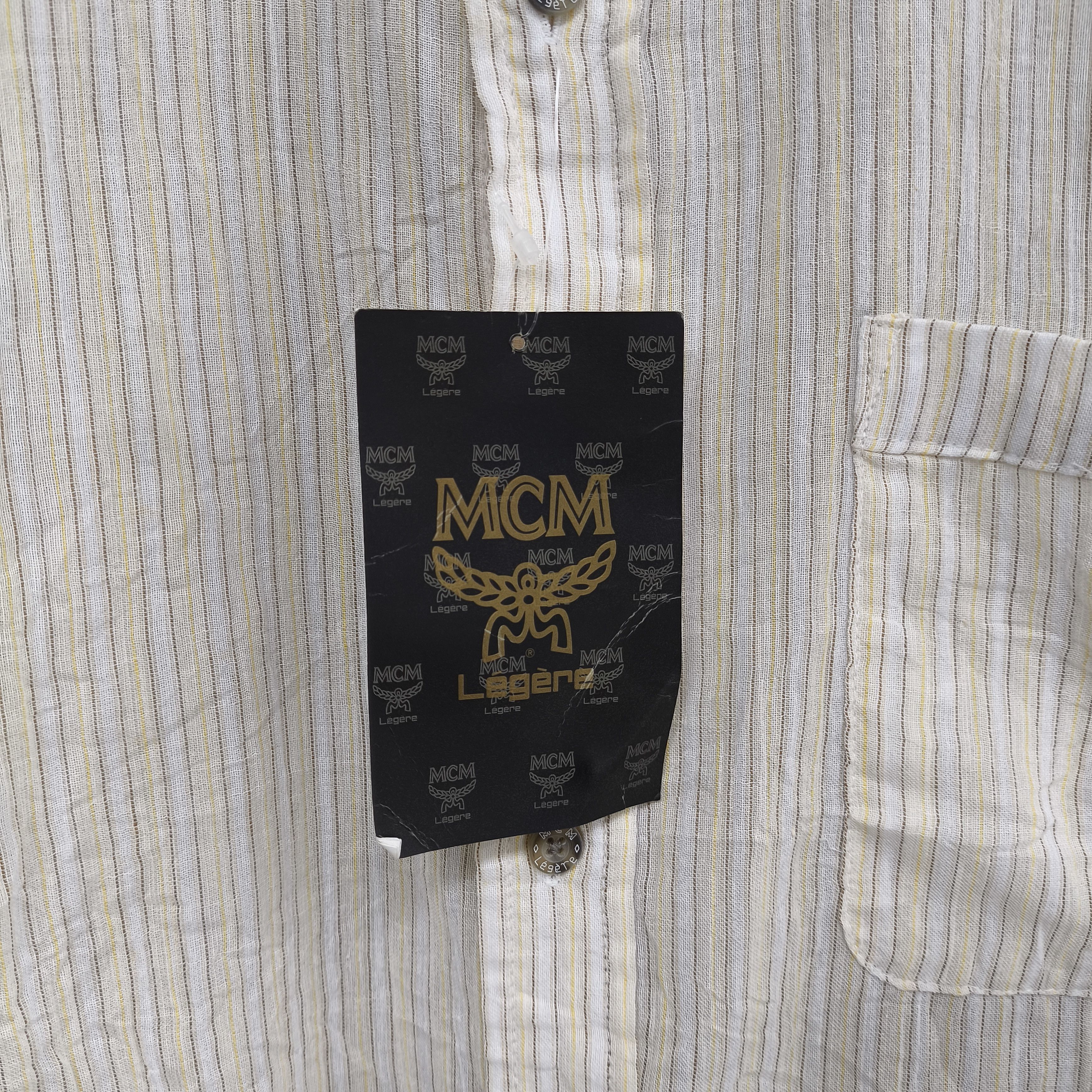 MCM Nwt Mcm shirt button up Size US M / EU 48-50 / 2 - 3 Thumbnail
