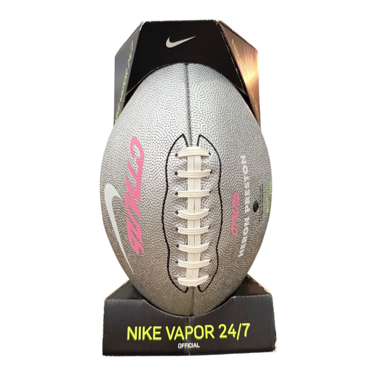 Heron Preston × Nike BRAND NEW Nike Heron Preston Vapor 24/7 Football SS19 Silver Size ONE SIZE - 1 Thumbnail