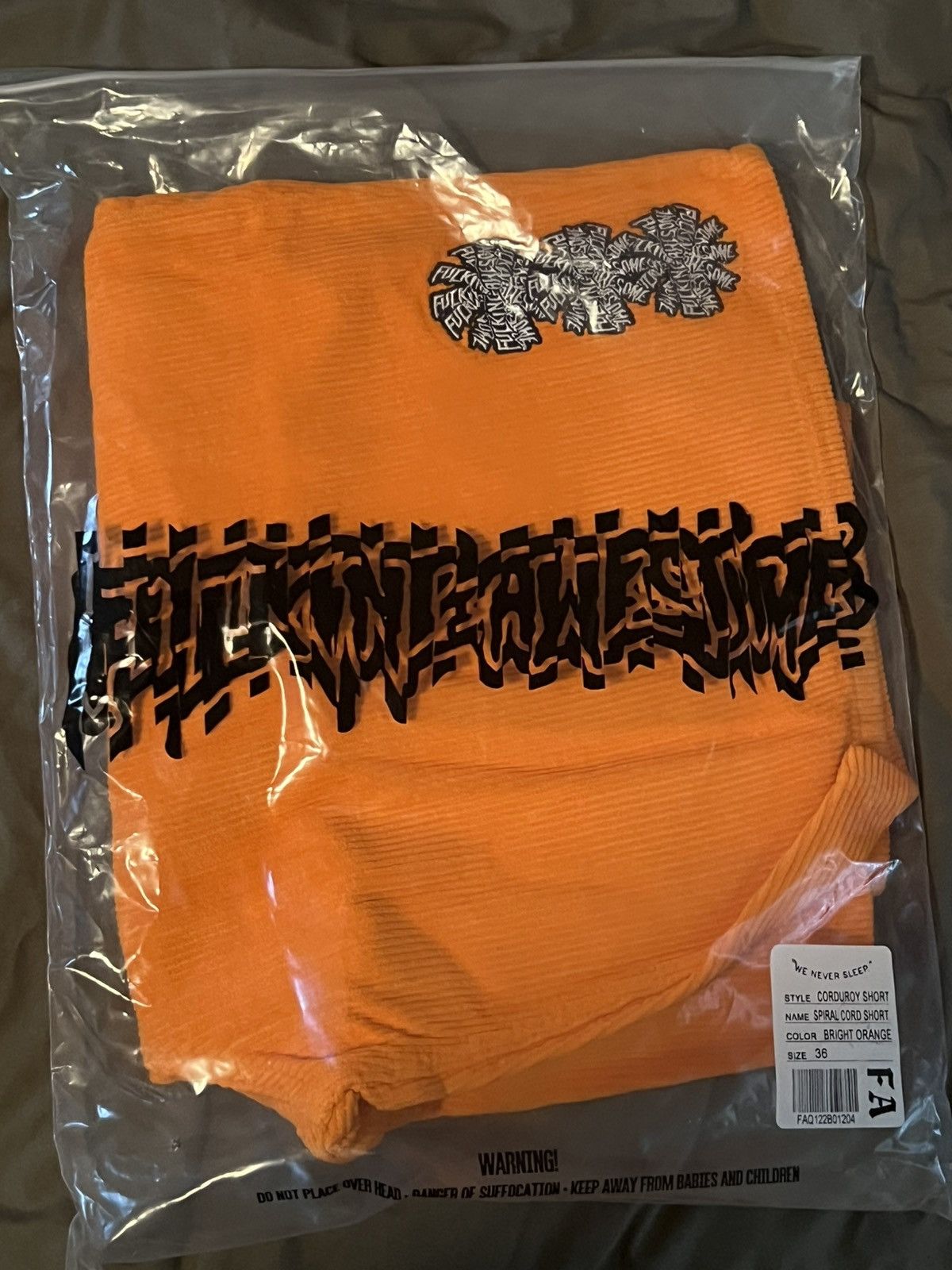 Fucking Awesome 5 Pocket spiral short Size US 36 / EU 52 - 1 Thumbnail