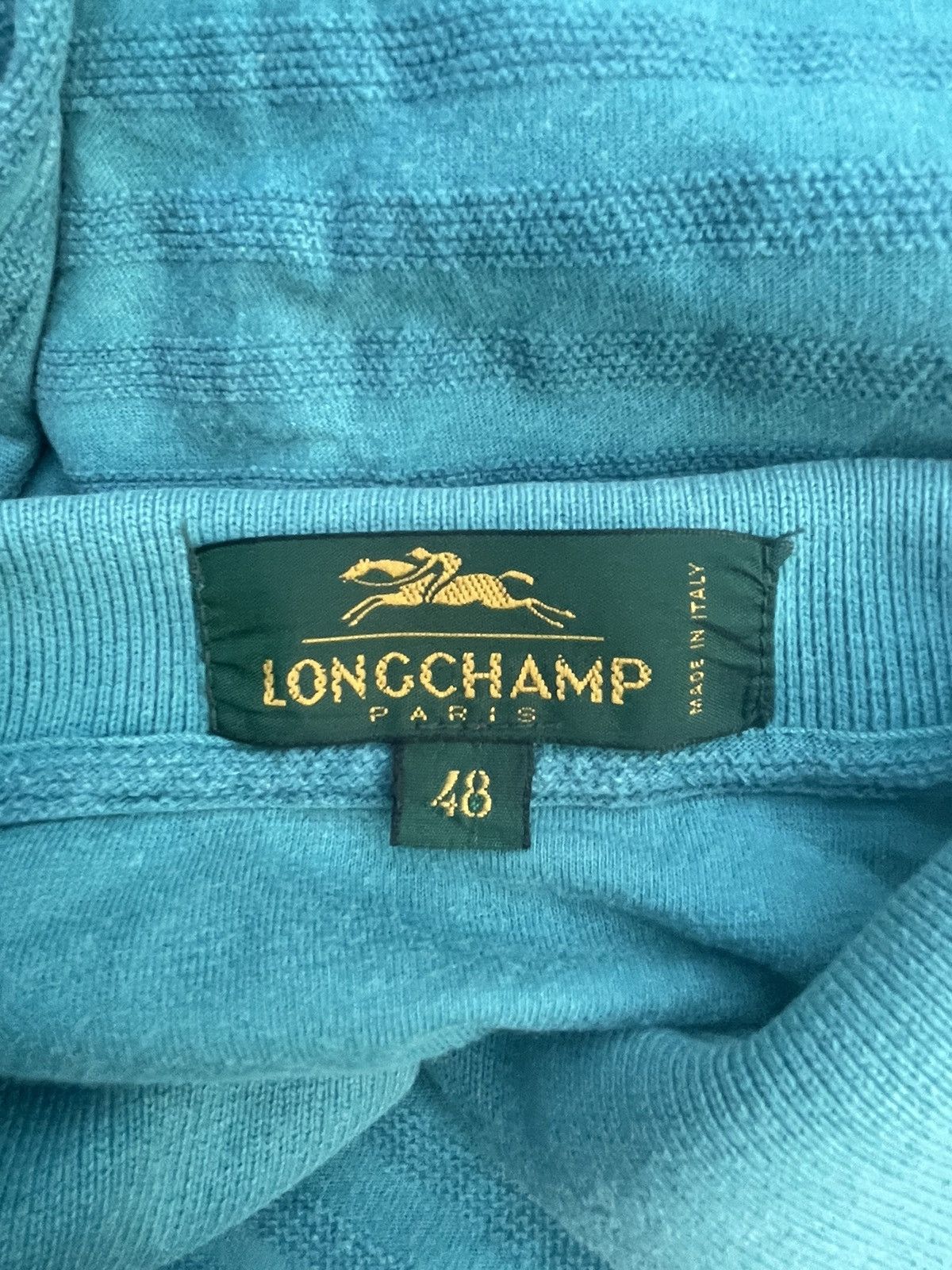 Designer Vintage Longchamp Paris Polo Size US L / EU 52-54 / 3 - 11 Thumbnail