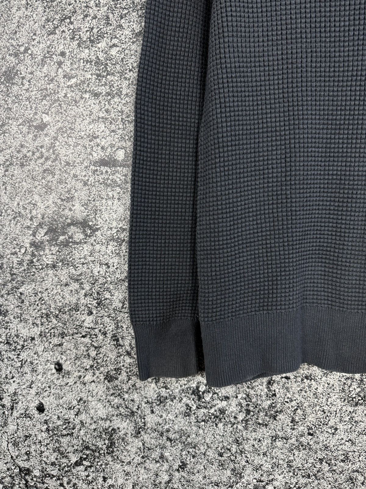 Allsaints Allsaints Wells Crewneck Sweater Waffle Knit Pullover Size S Size US S / EU 44-46 / 1 - 4 Thumbnail