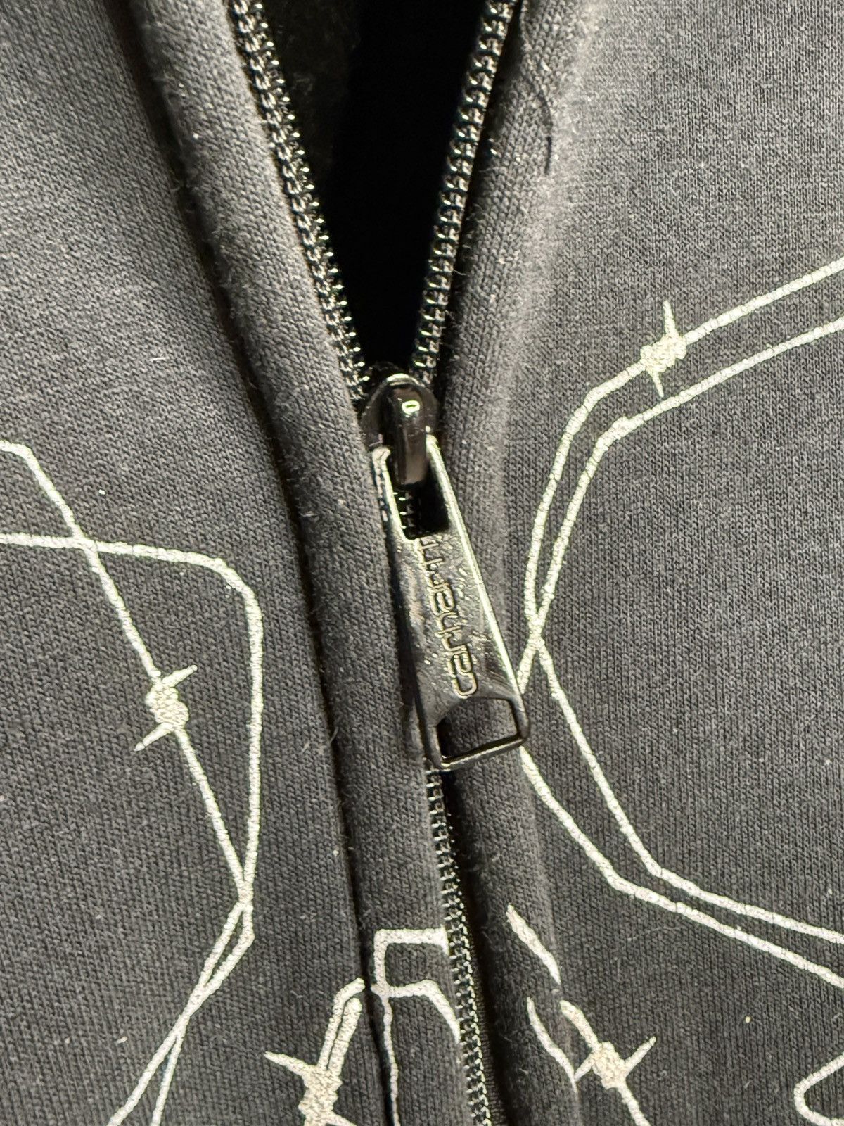 Carhartt Wip Rare Vtg Carhartt WIP Akroz Fantomass Special Car-lux hoodie Size US M / EU 48-50 / 2 - 4 Thumbnail