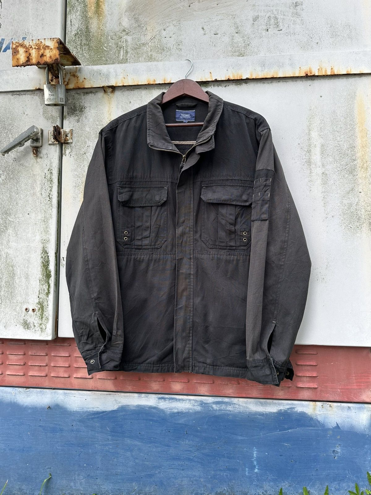 Vintage 👹Vintage Villand Utility Jacket Size US M / EU 48-50 / 2 - 8 Thumbnail