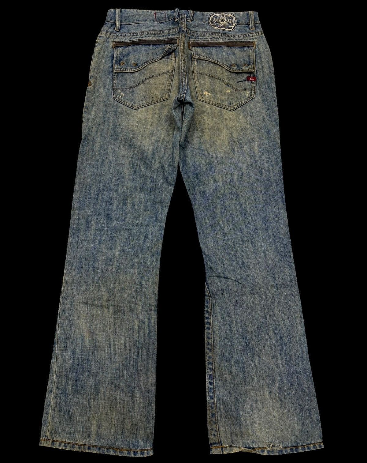 Le Grande Bleu (L.G.B.) Mudmax Wash Freedom Is Dirty Lgb I6W9 Style Flared Jean Size US 32 / EU 48 - 2 Thumbnail