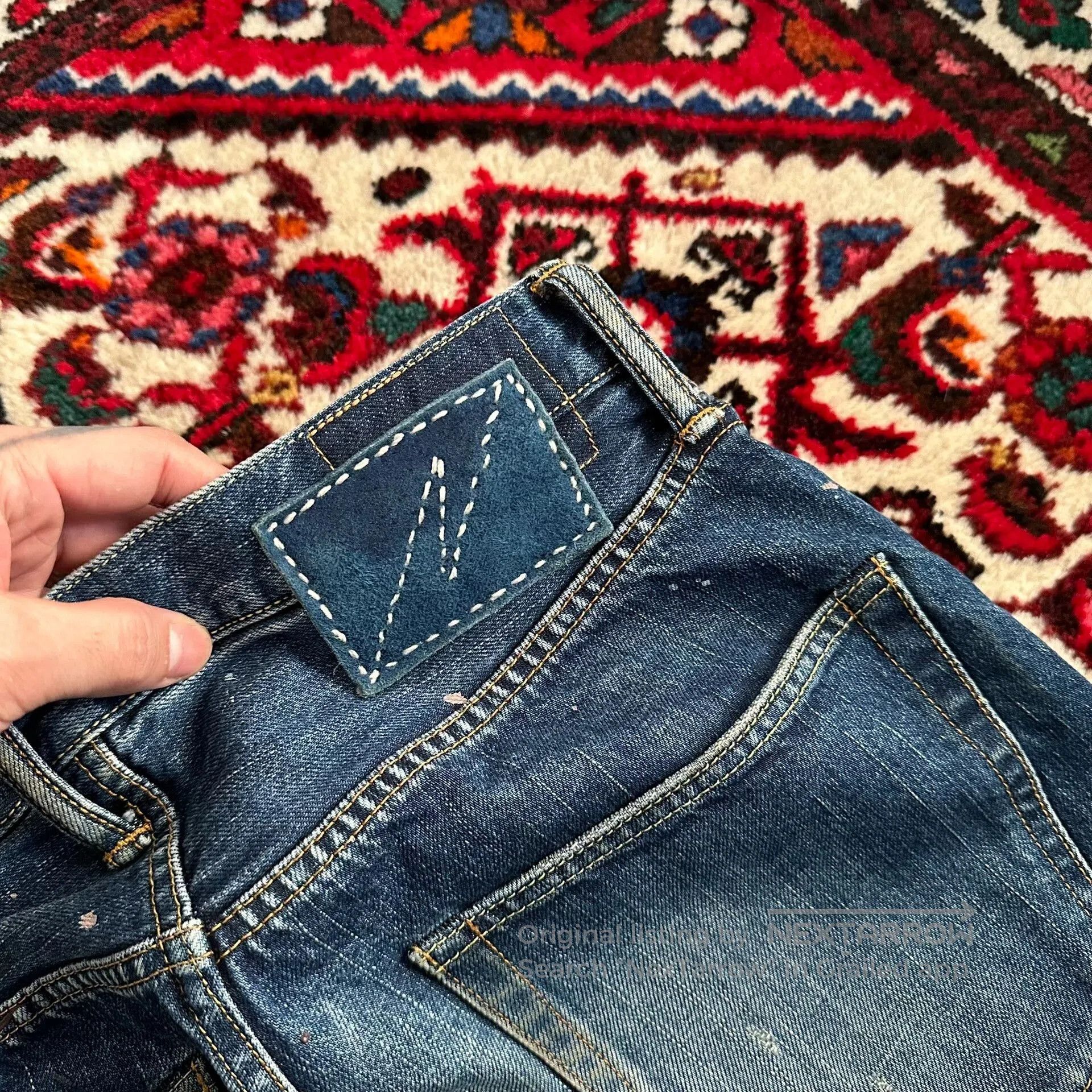 Visvim VISVIM 20SS Dry10 Ink Splash Jeans. Size US 26 / EU 42 - 7 Thumbnail
